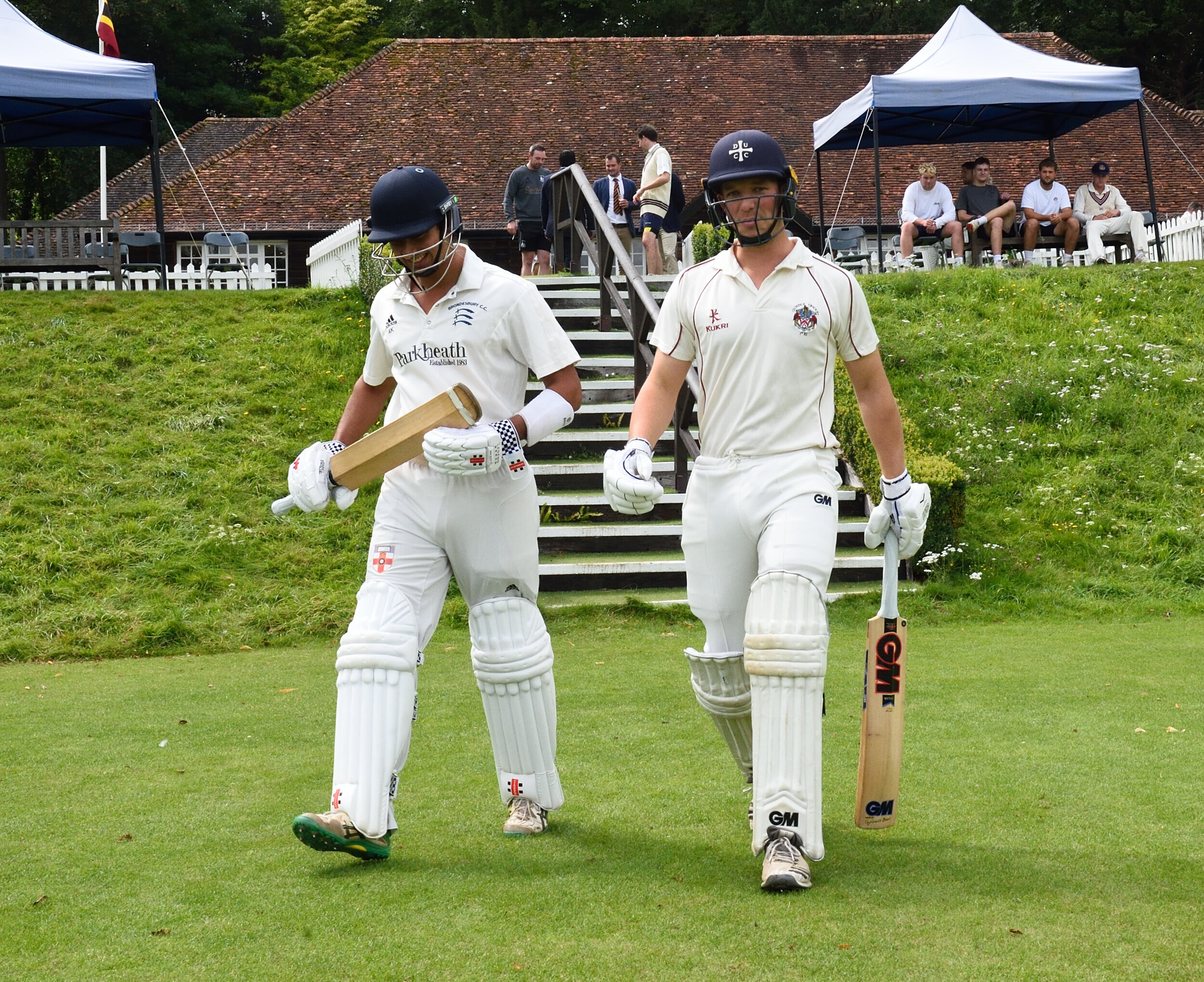 Ben Graves and Amartya Kaul open for Oundle Rovers