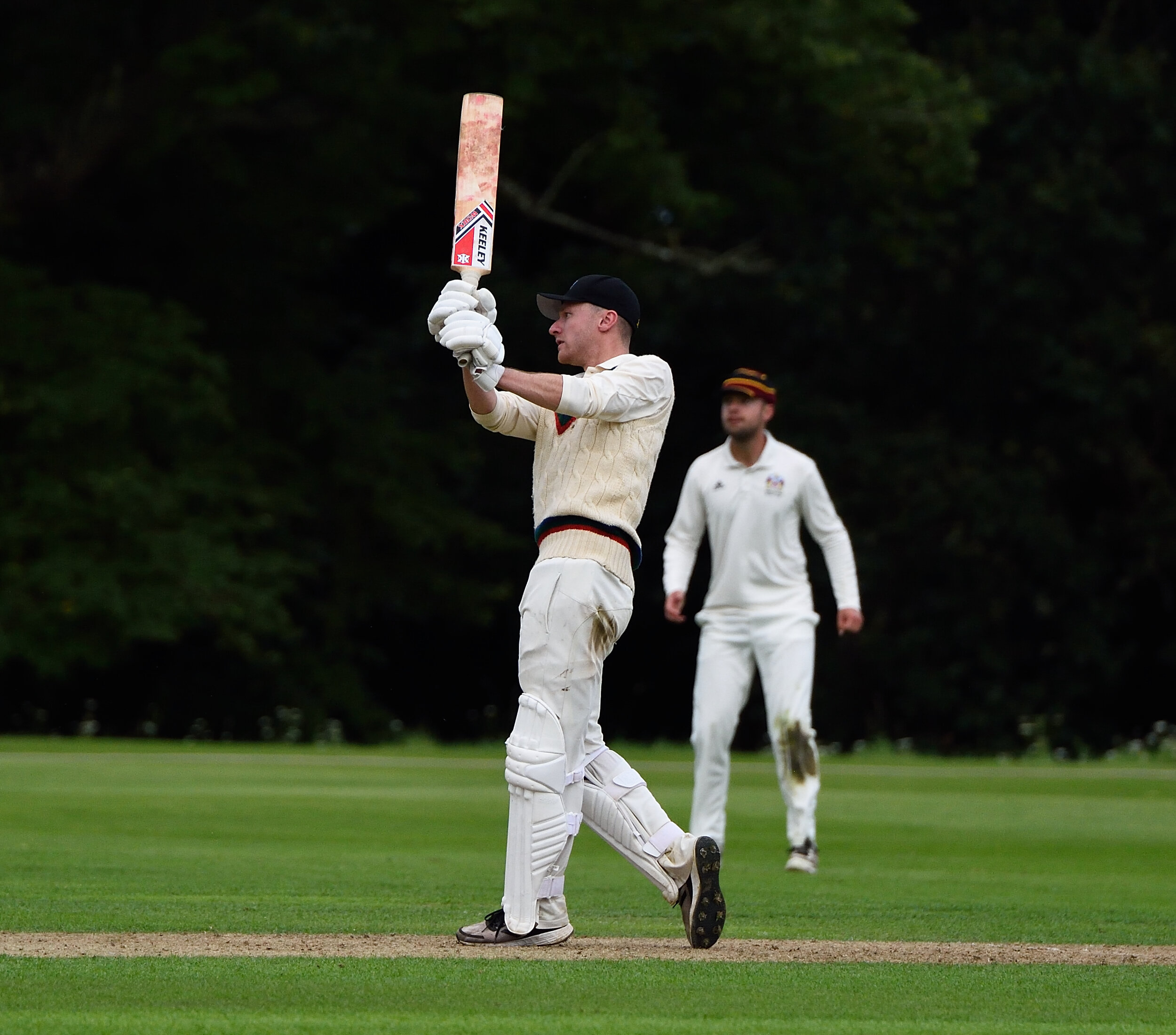 Nick Pang in his match-winning innings for Old Millfieldians