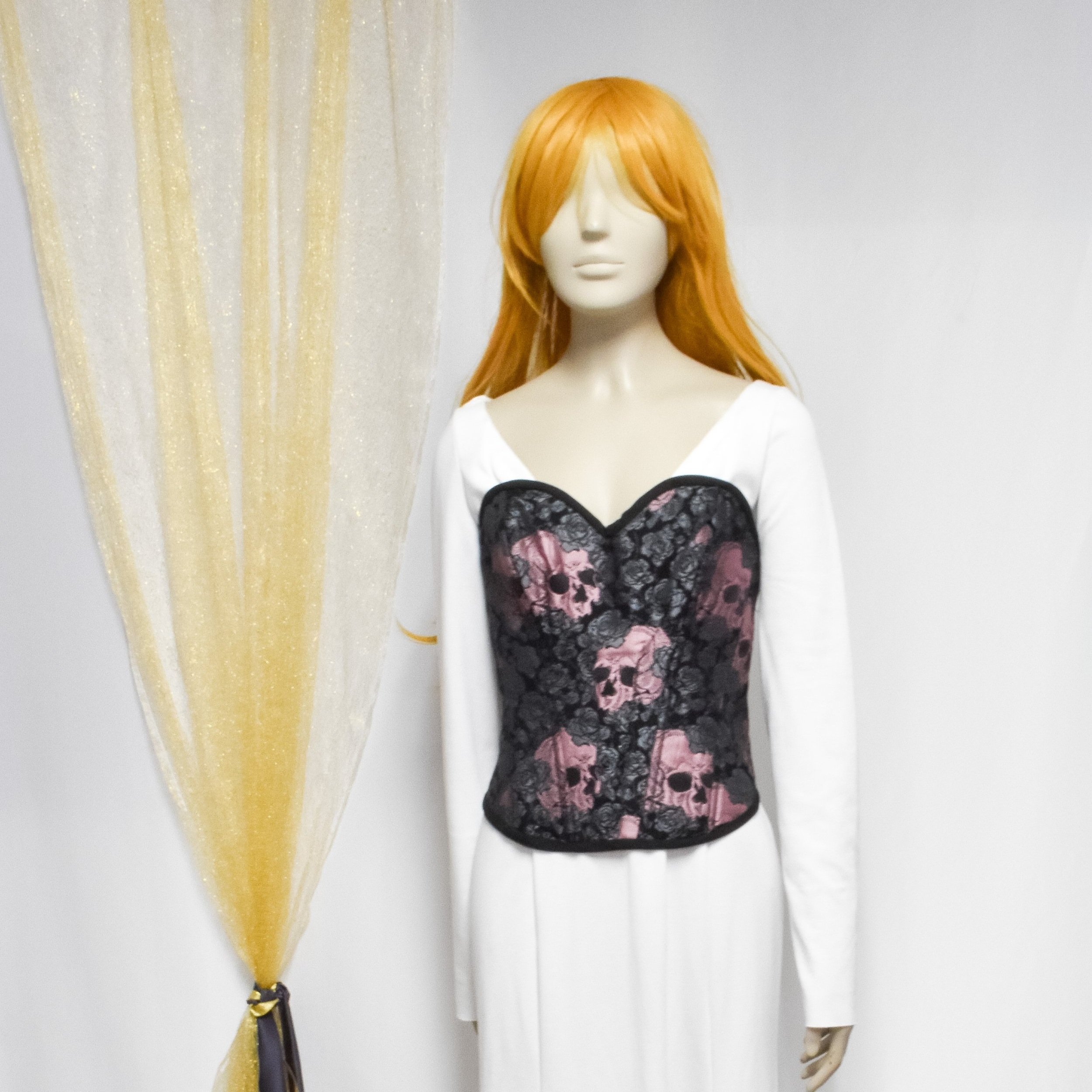 Skull Rose Corset