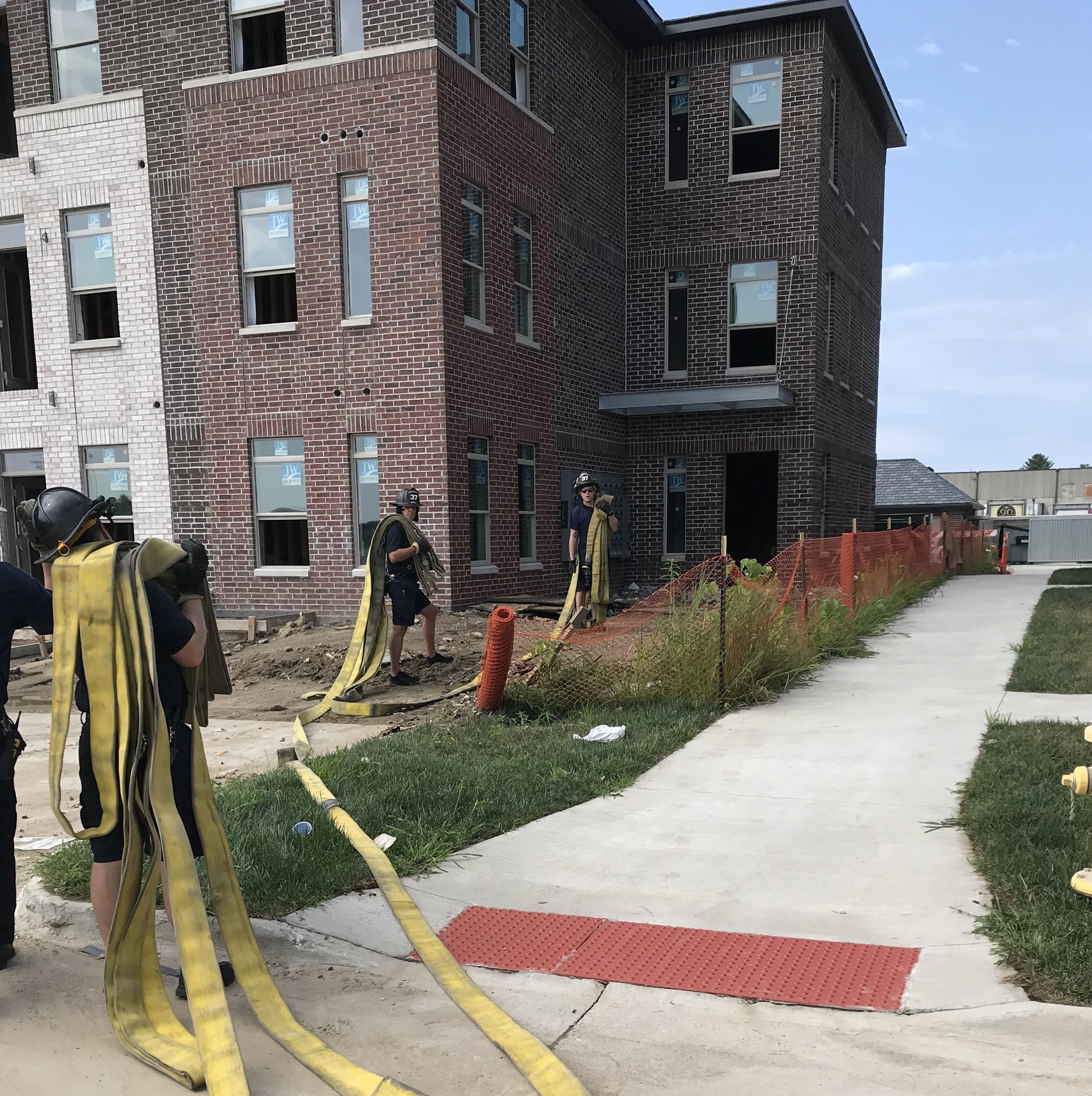 Stretching Long: Fighting Apartment Fires