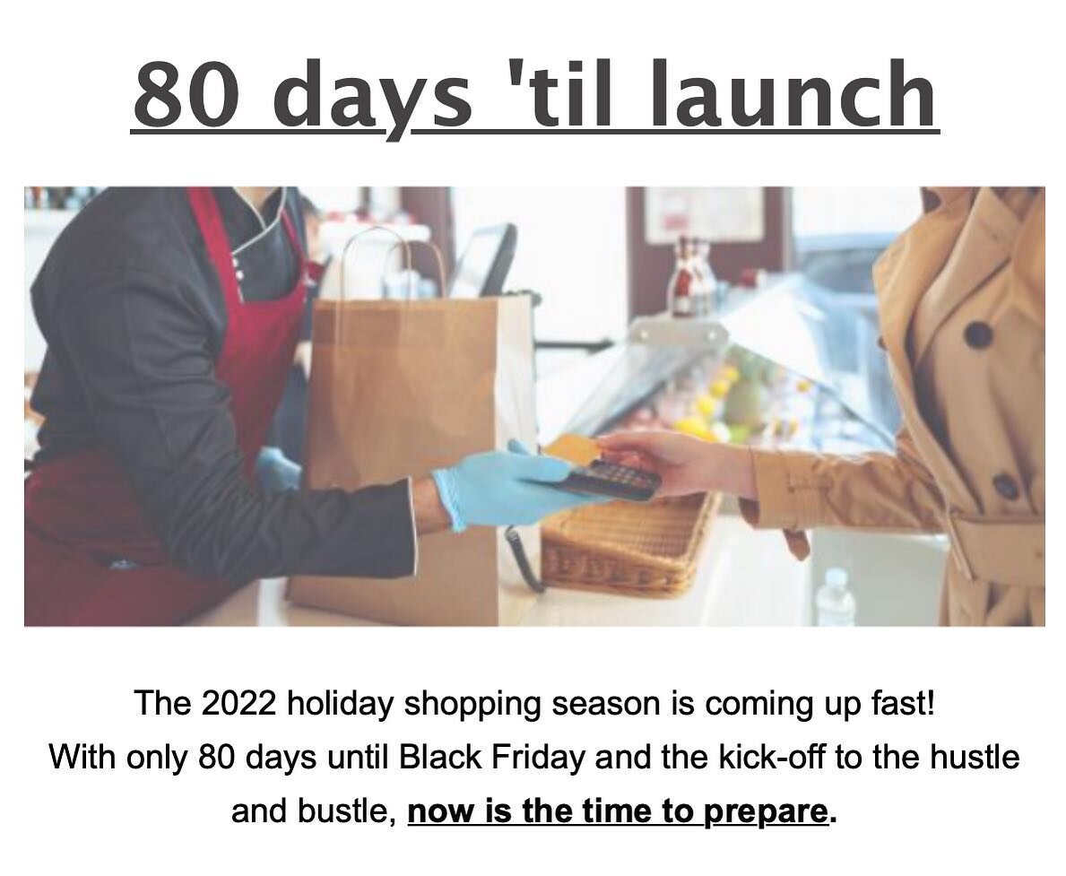 With only 80 days until the launch of the 2022 holiday shopping season, now&rsquo;s they time to get all your prep work done - including getting in your product or promotional label orders.

Get your orders started today!
Call: 1-855-417-8080
Email: 
