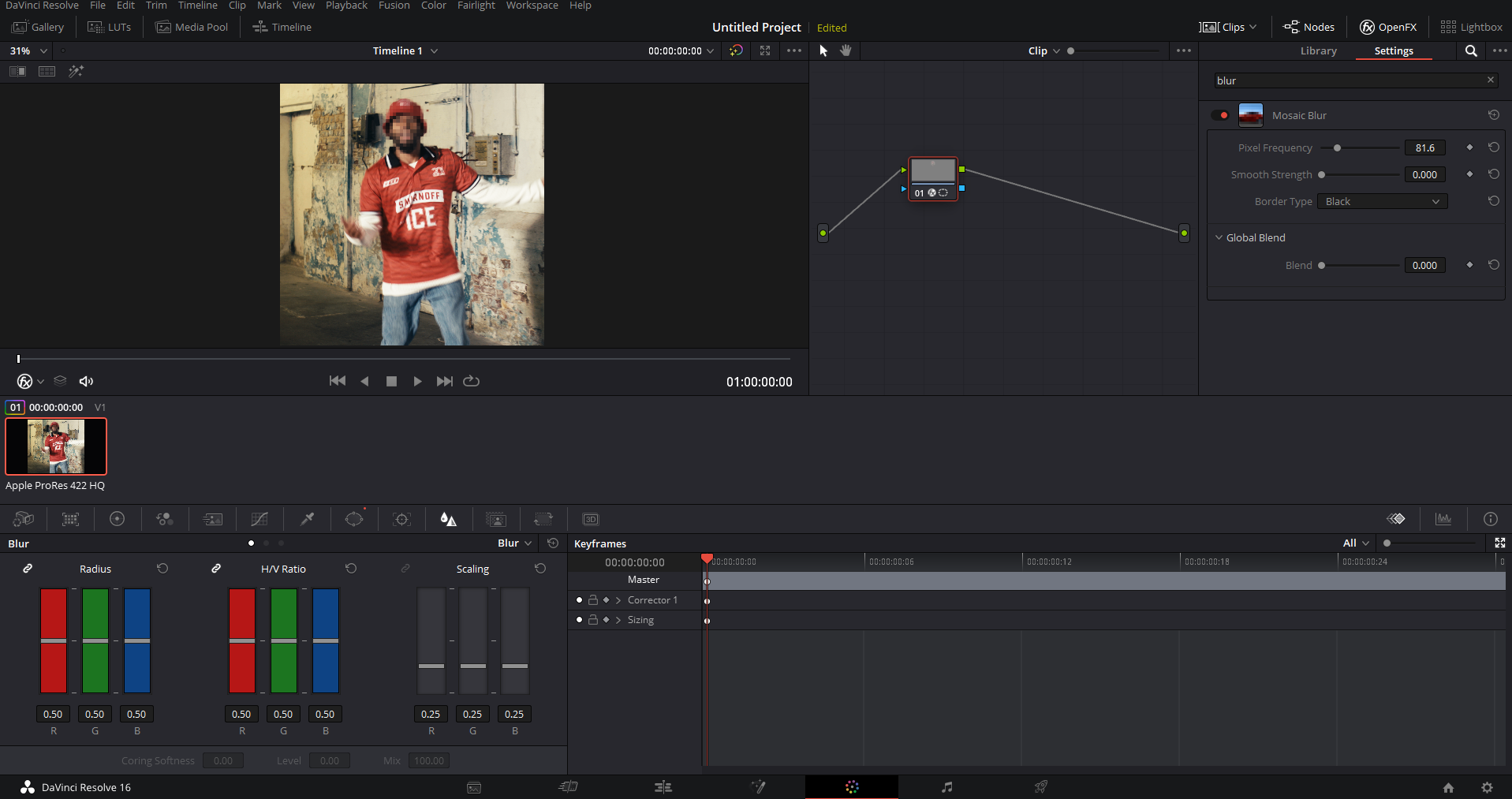 How to Blur Faces and Objects in DaVinci Resolve — Maurizio Mercorella