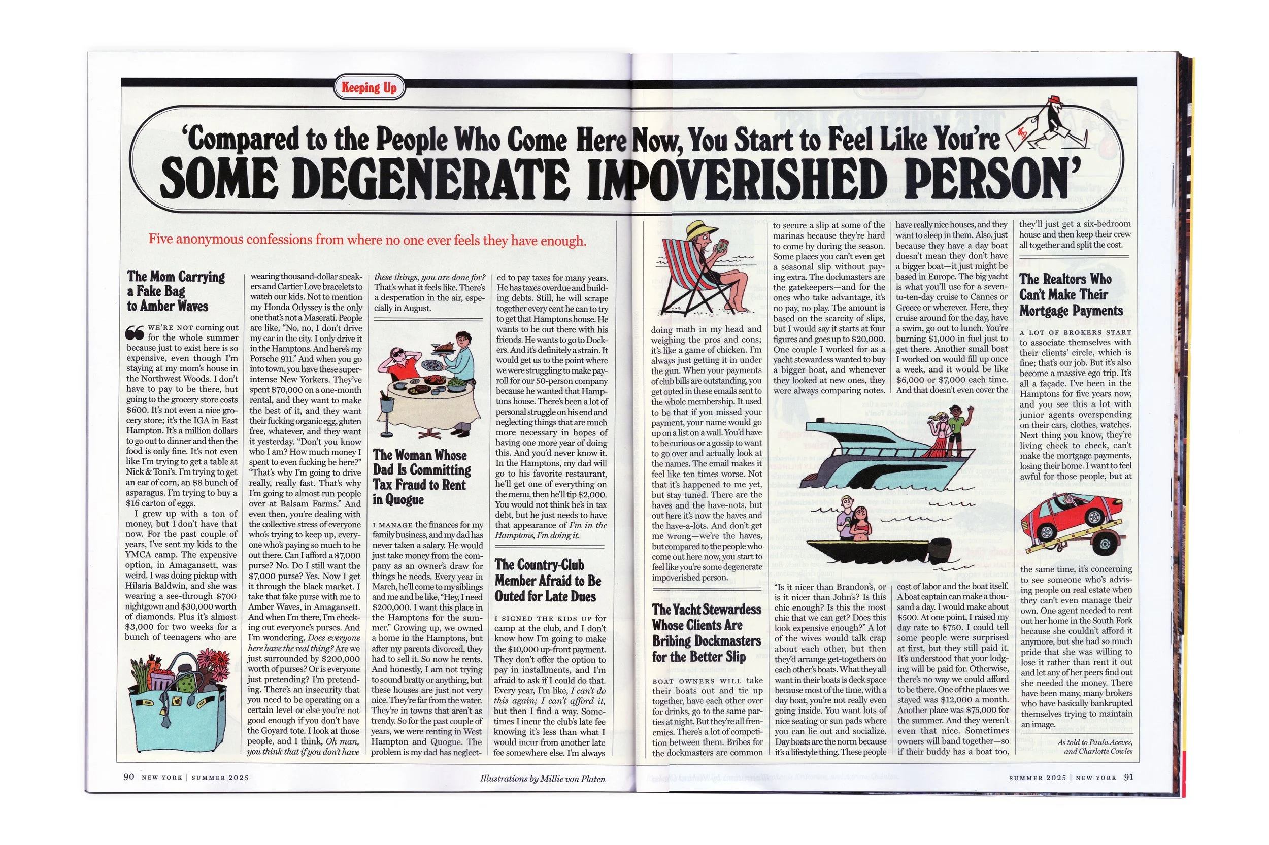 New York Magazine . AD: Gaby Pesqueira.