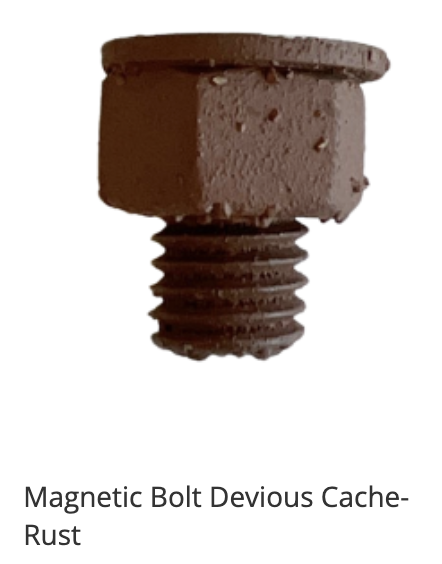 Magnetic Bolt Cache Container
