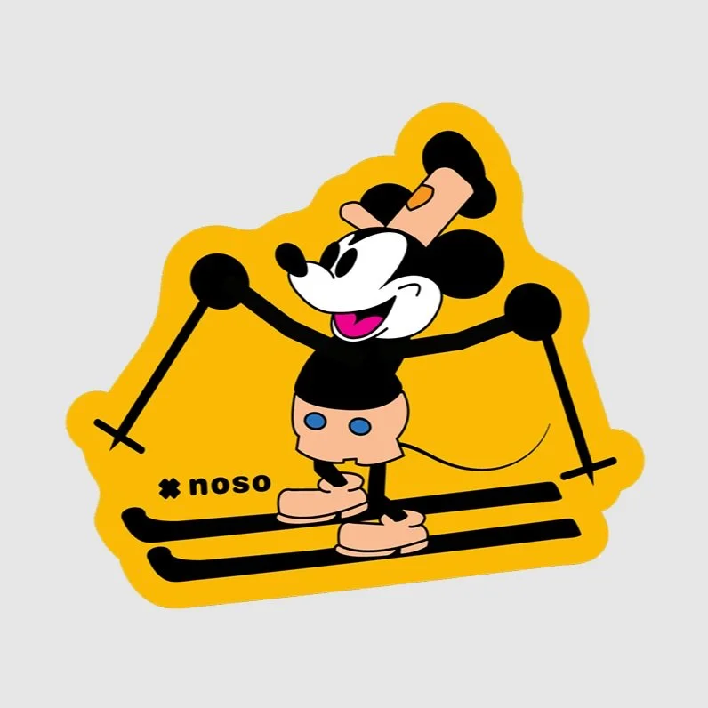 STEAMBOAT WILLIE SKIING