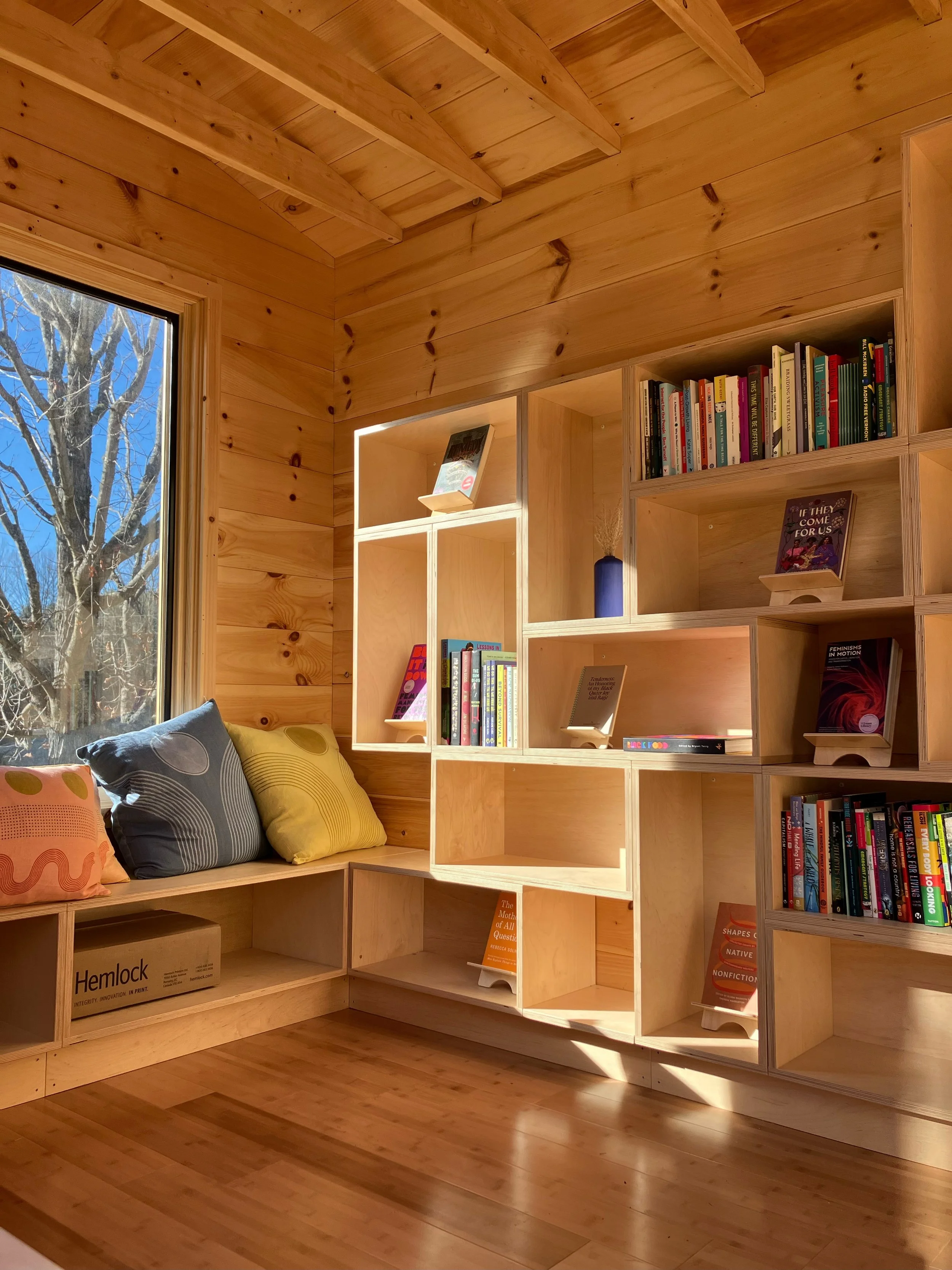 2022 Burlington, VT  Tiny Library on Wheels