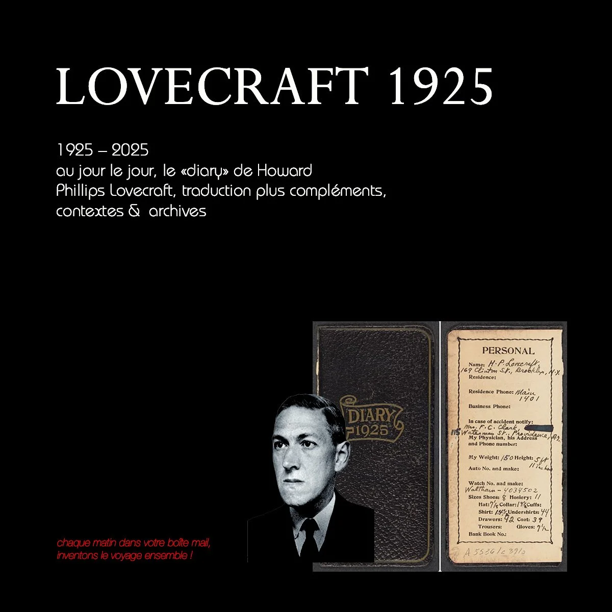 1925-2025 | une année avec Howard Phillips Lovecraft