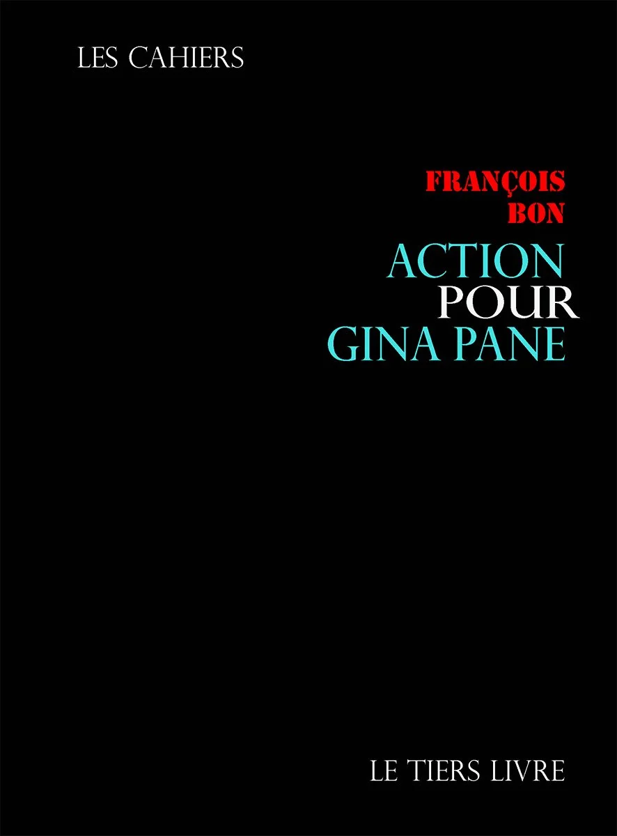 François Bon  | Action pour Gina Pane