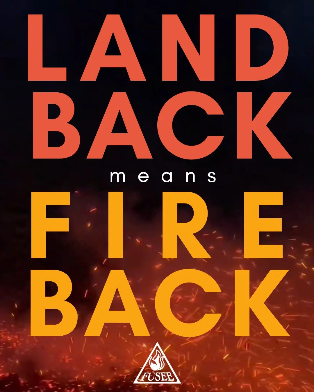 Land Back means Fire Back! 🔥

Good Fire has been a part of Indigenous land stewardship since time immemorial. Cultural burning has deep spiritual and ecological value, shaping and sustaining healthy, resilient landscapes. 🌳

This #NativeAmericanHer