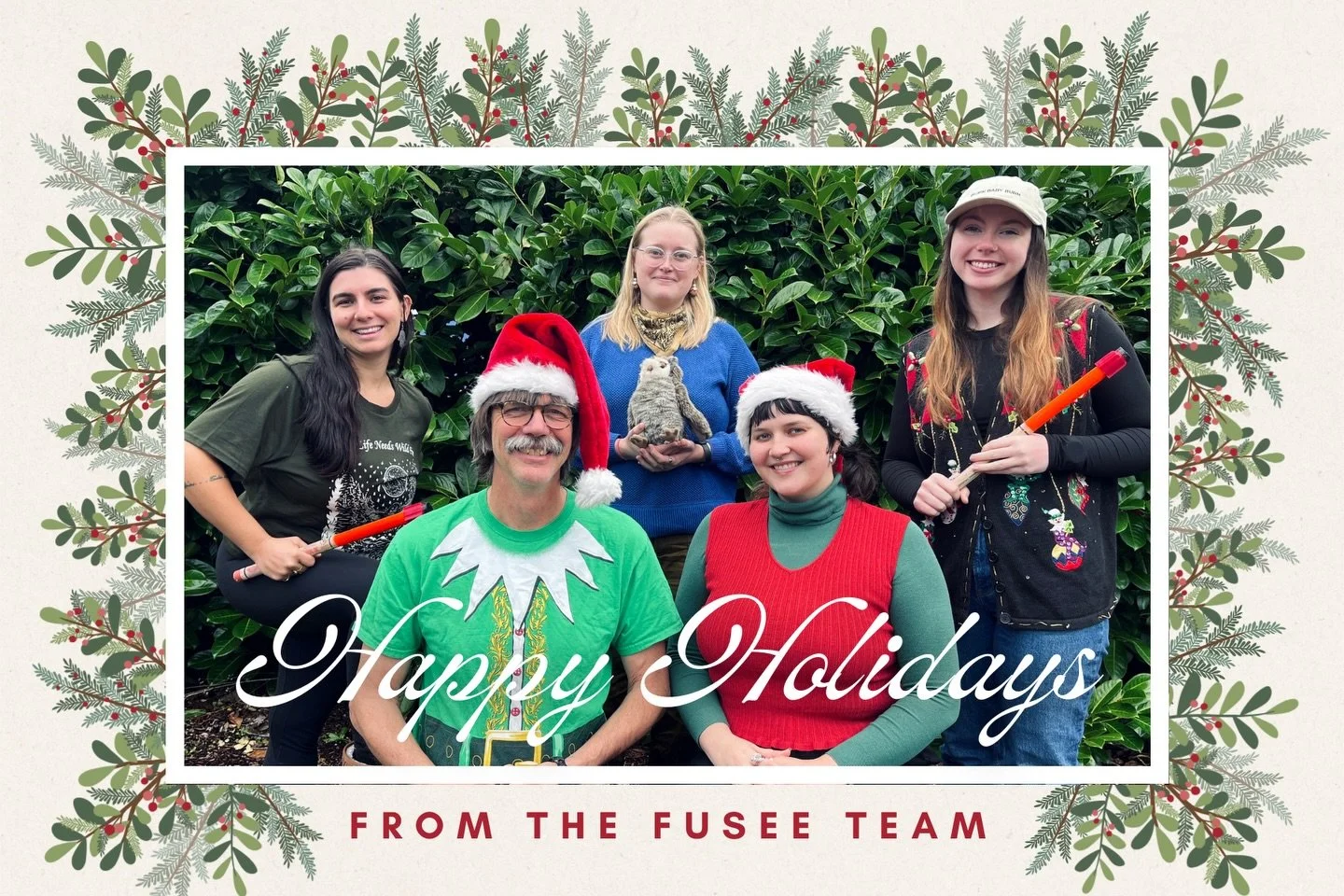 Happy Holidays from the FUSEE Team! 🤍

This holiday season, we&rsquo;re sending love and care to all religions and winter practices. ❄️ We hope you&rsquo;re able to hold your family close, cozy up by the fire, and rest into this season with those yo