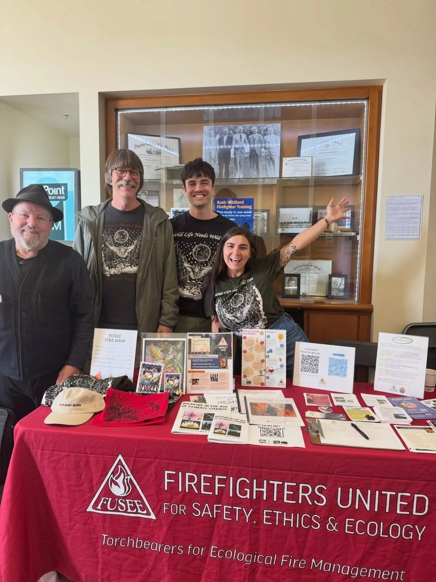 We had such an amazing time connecting with fellow fire-lovers, environmental advocates, and FUSEE supporters at @pielc_uo this weekend!

Thank you to the panelists who spoke on our panel: &ldquo;Not in Our Name You Don&rsquo;t! Wildland Firefighters