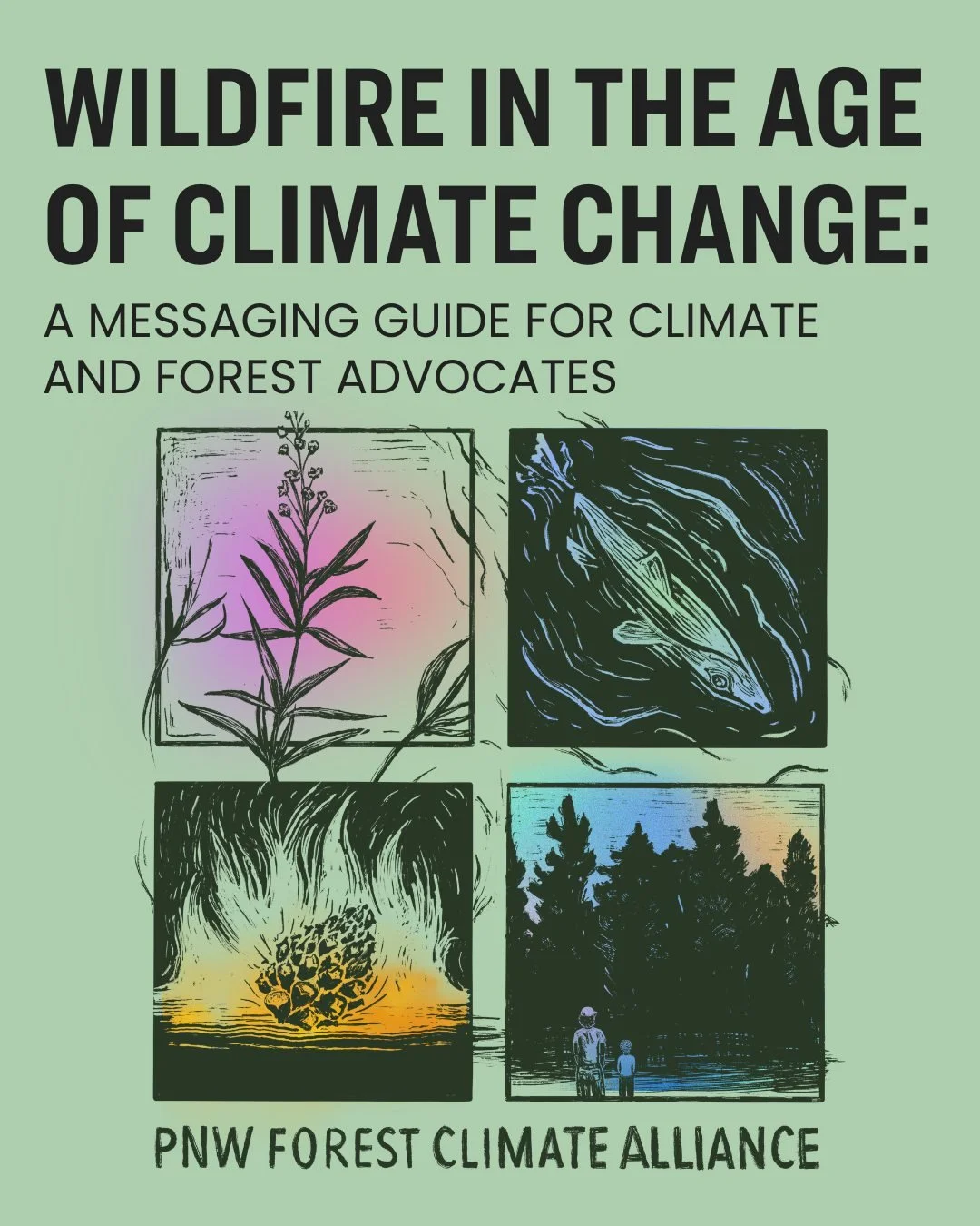 We're so excited to announce the Wildfire Messaging Guide! 🔥

This collaborative project of the @pnwfcalliance demystifies how we talk about fire.

Built for wildlife advocates, journalists, decision-makers, and community members alike, this guide i