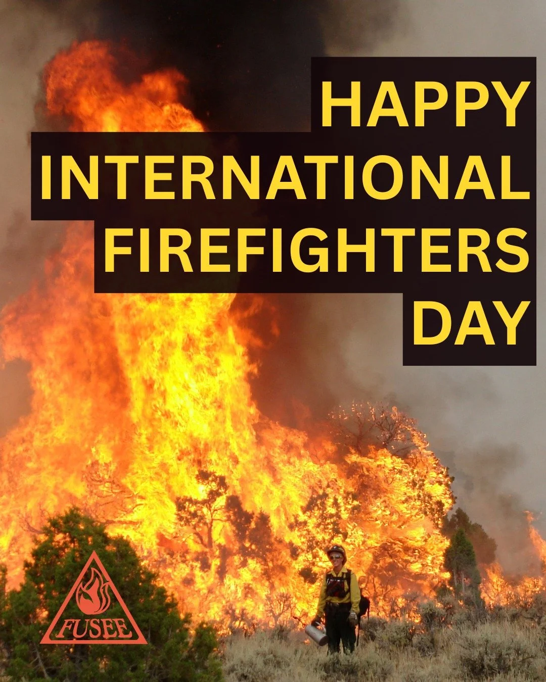 Happy #InternationalFirefightersDay from FUSEE ❤️&zwj;🔥

To the fire stewards, fire lighters, and fire lovers of wildland fire, thank you. 🔥 You show up on the frontlines to protect our communities, and you work behind the scenes to build resilienc