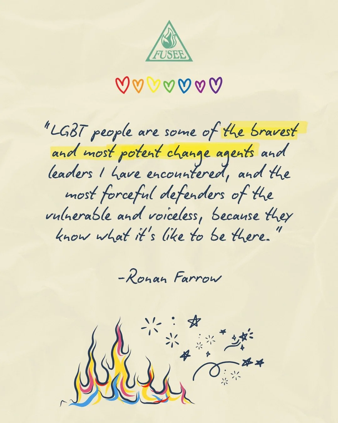 Happy #PrideMonth from FUSEE! 🏳️&zwj;🌈❤️&zwj;🔥

We're so proud to work alongside and uplift LGBTQIA2S+ leaders in wildland fire and beyond. 

We learn so much from the queer firefighters we work with, and we want to share those lessons with you, t