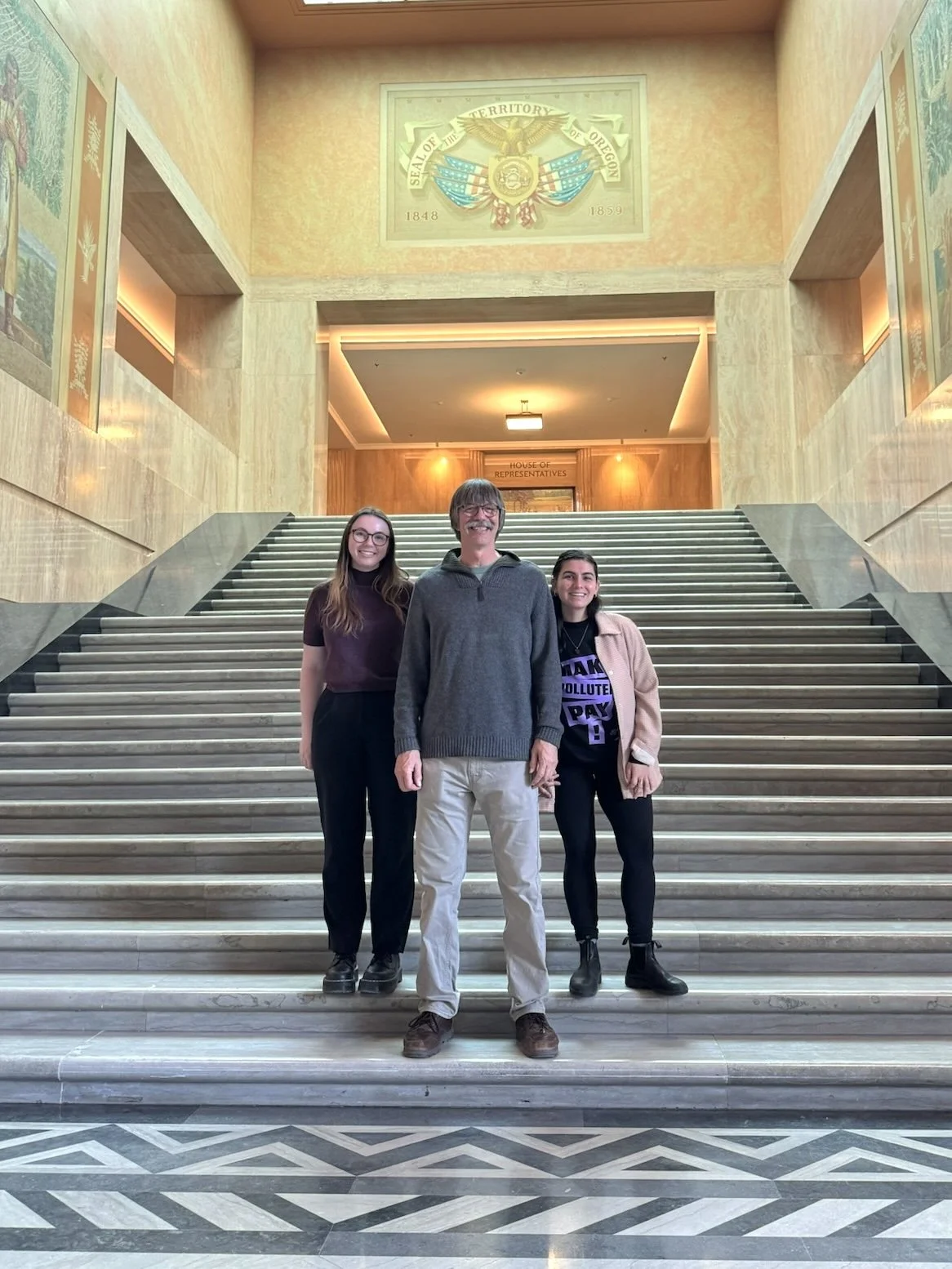 The FUSEE Team on an Advocacy Trip in the Oregon Capital