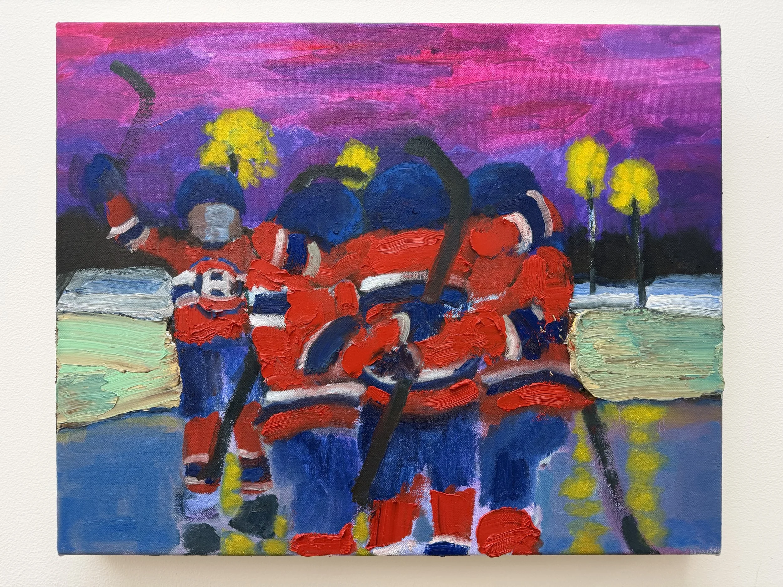 Benjamin Klein:
Euphorie, 2026
huile sur toile / oil on canvas
35.5cm x 45.7cm