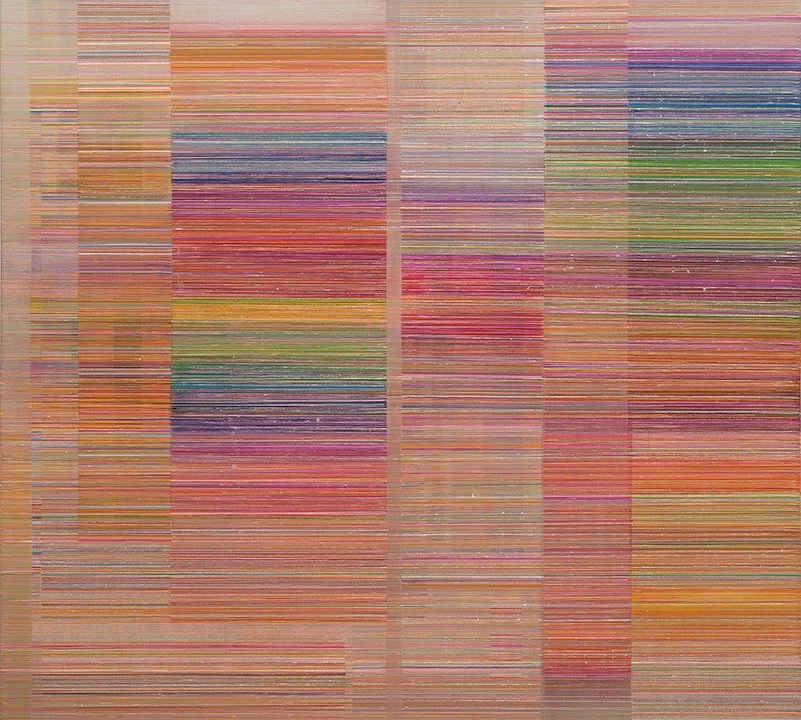Antonietta Grassi:
Untitled Pink, 2026
huile, acrylique et encre sur toile de lin / oil, acrylic, and ink on linen
122 x 122 cm
