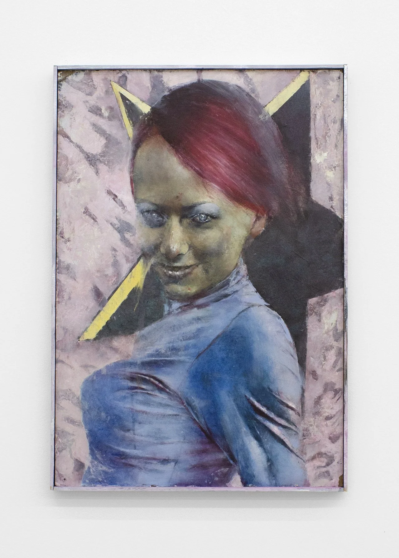 Catherine Mulligan
Star, 2023
huile sur panneau avec cadre personnalisé 
66.04 x 45.72 cm