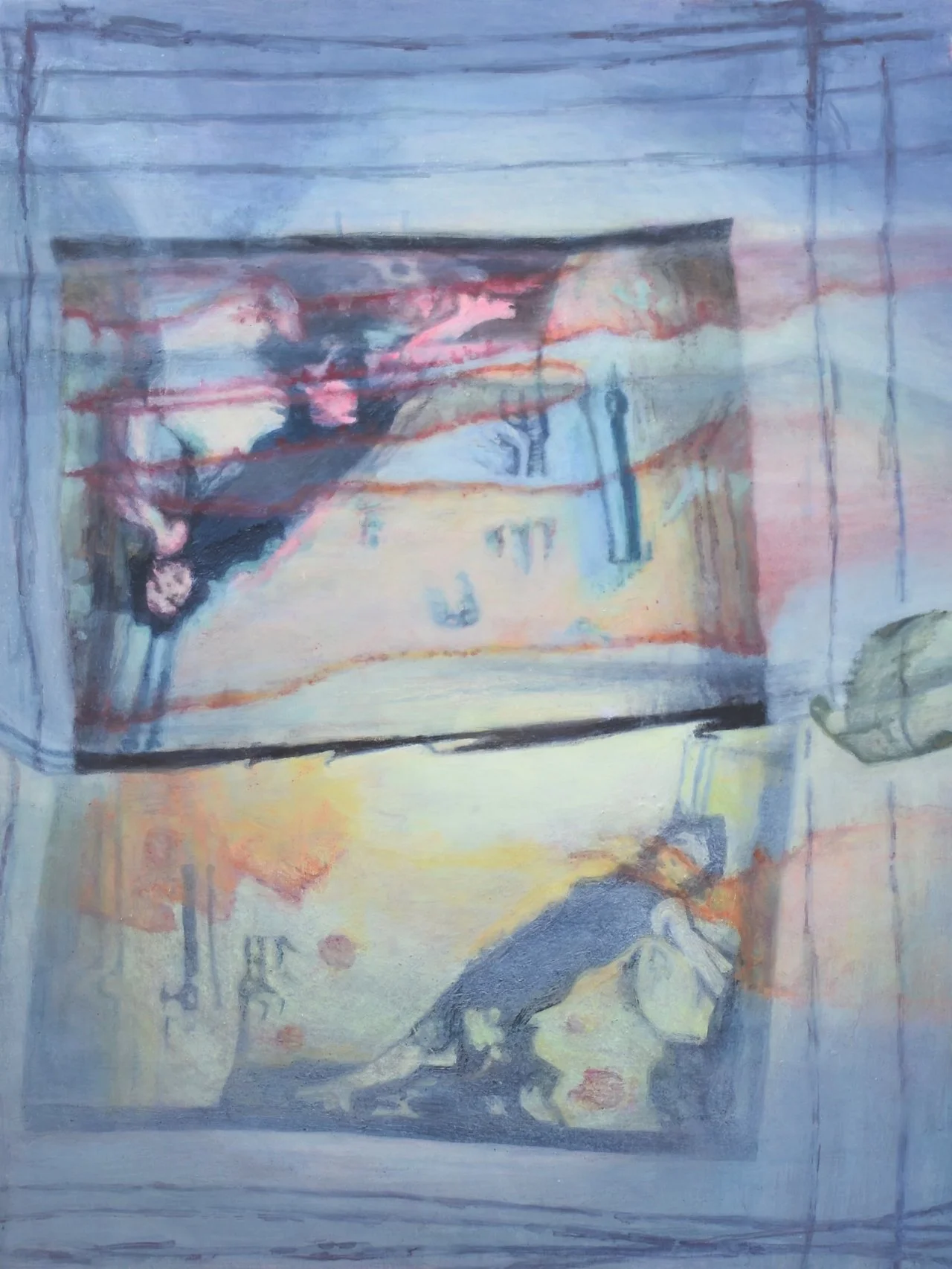 Megan Wade-Darragh
Candelabrum II, 2023
huile sur panneau de bois
40.5cm x 30.5cm