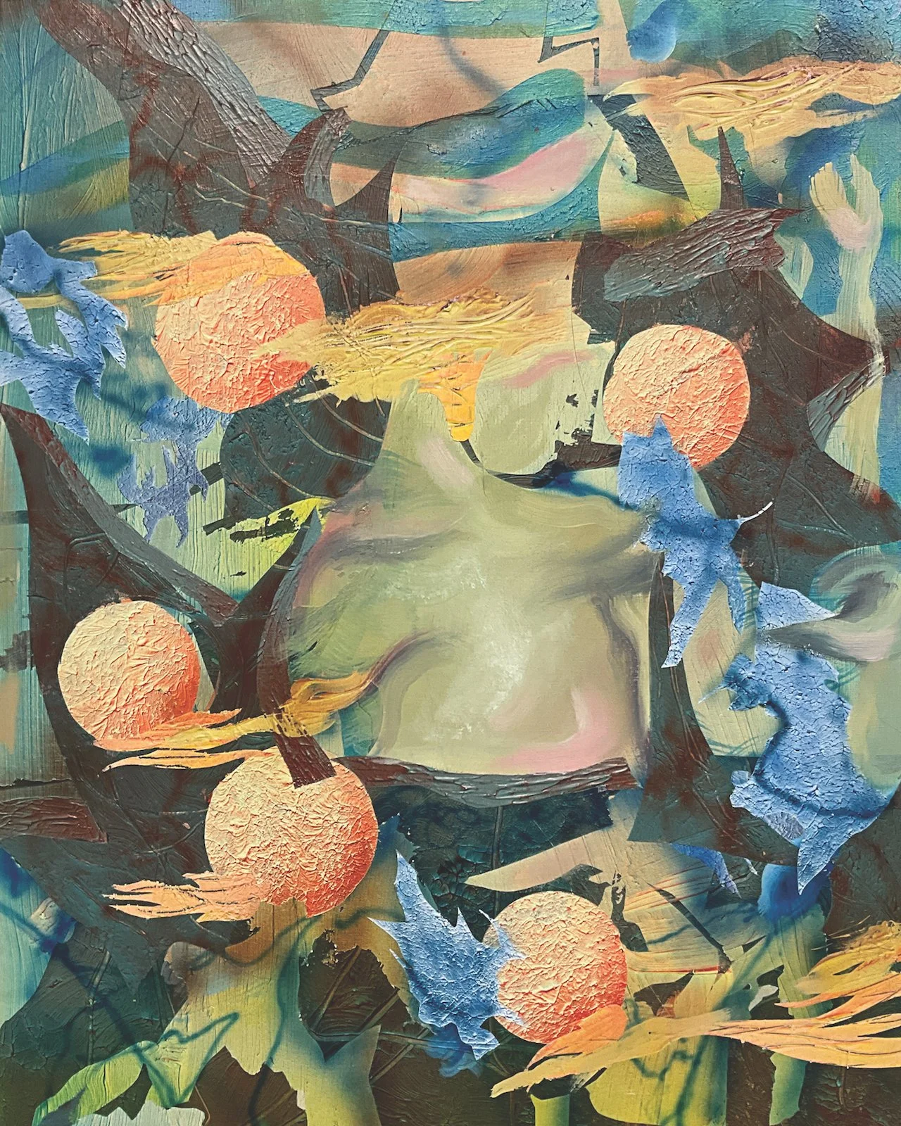 Lauren Pelc McArthur
Apo, 2023
huile et acrylique sur panneau
51 x 40.5 cm