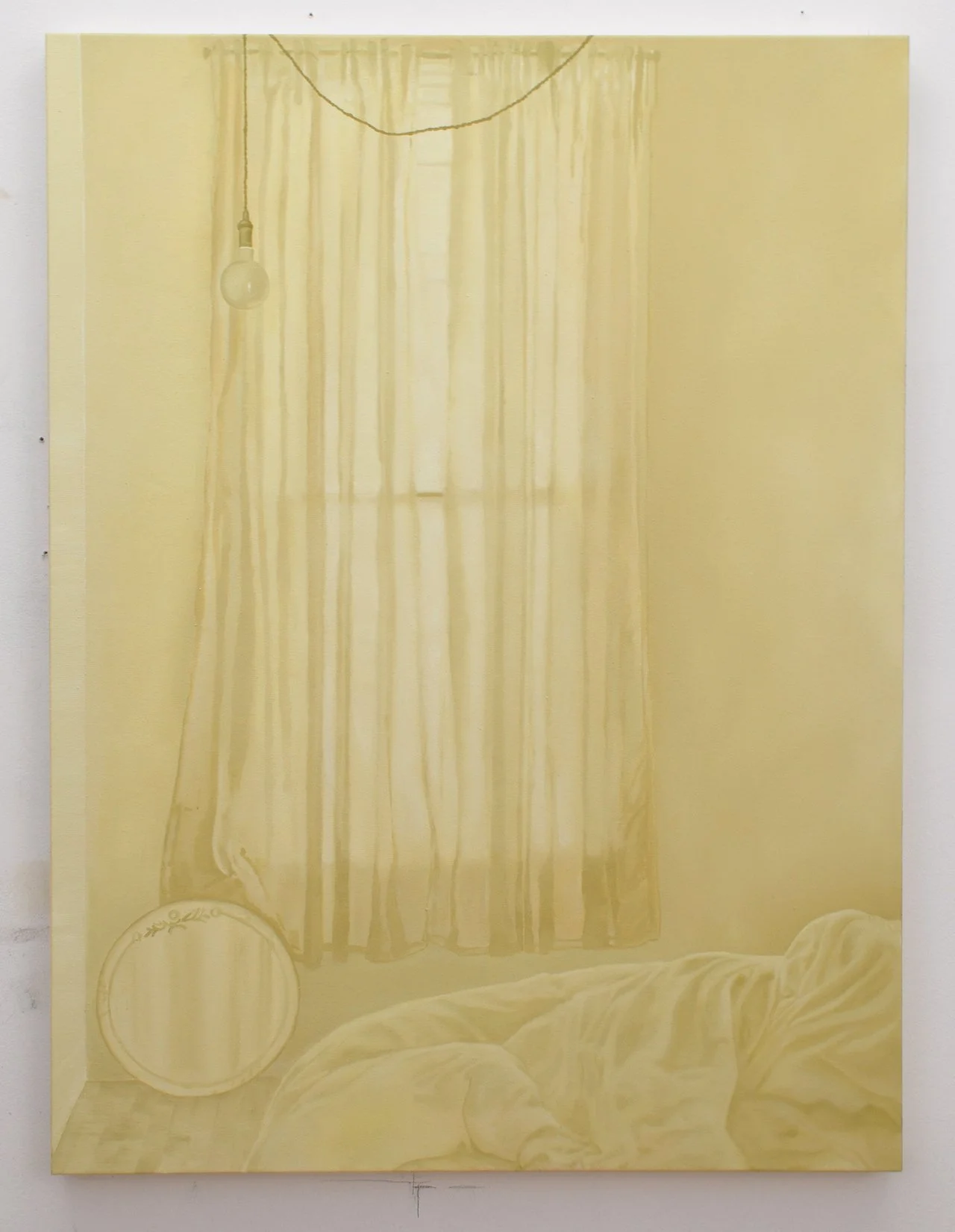 Isabelle Guimond
La chambre jaune, 2022
huile sur toile
121,9 x 91,4 cm