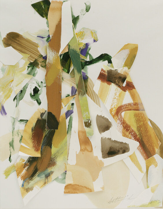 UNTITLED NO. 19 mixed media 12 x 10" 2012