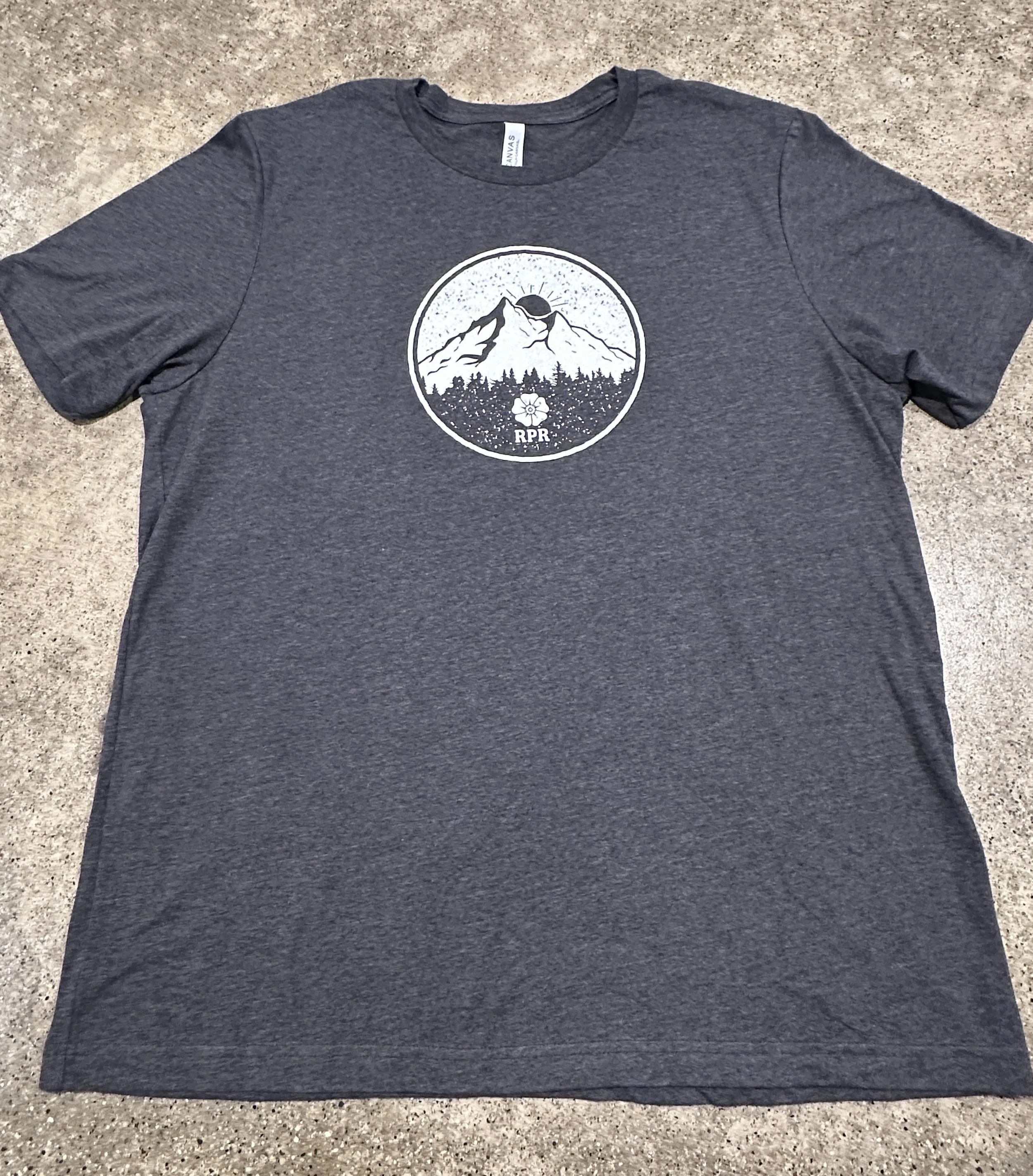 Mountain Tee Dark Heather Grey