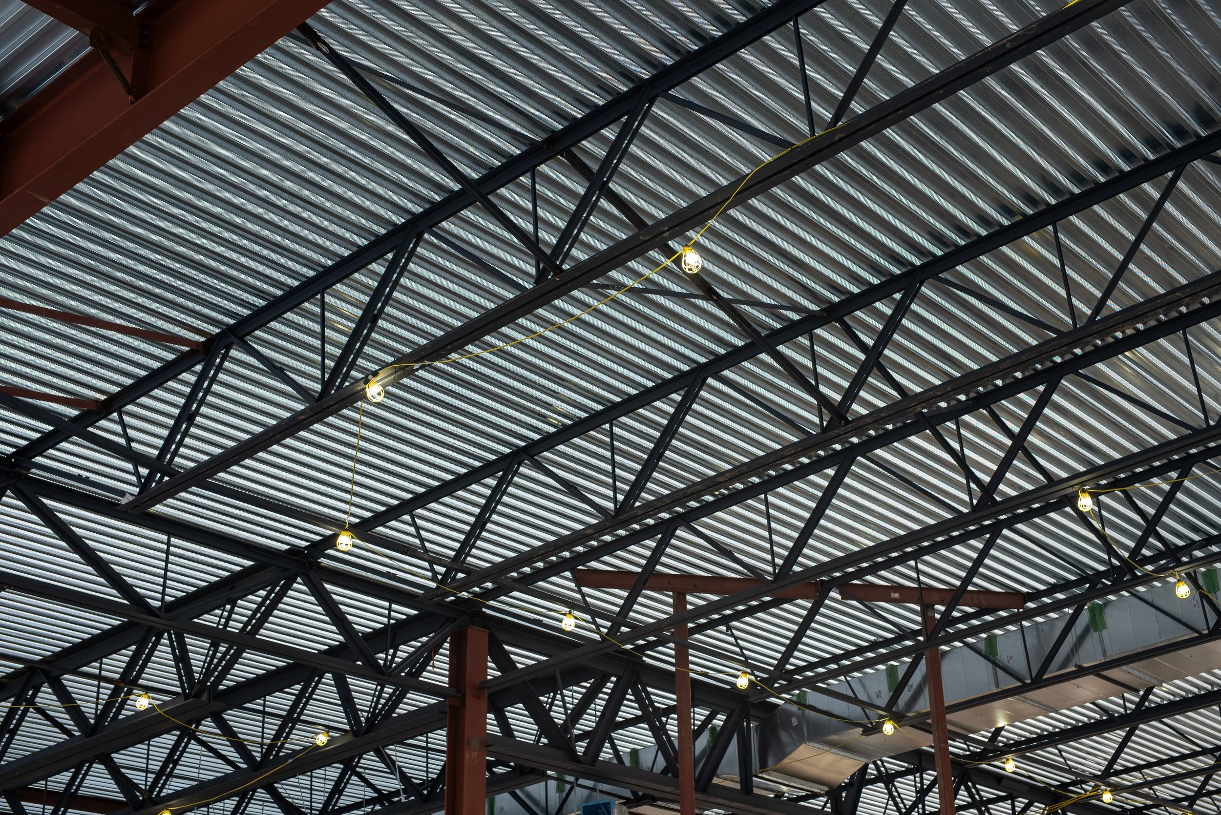 Active construction at the Howard Community College site tour