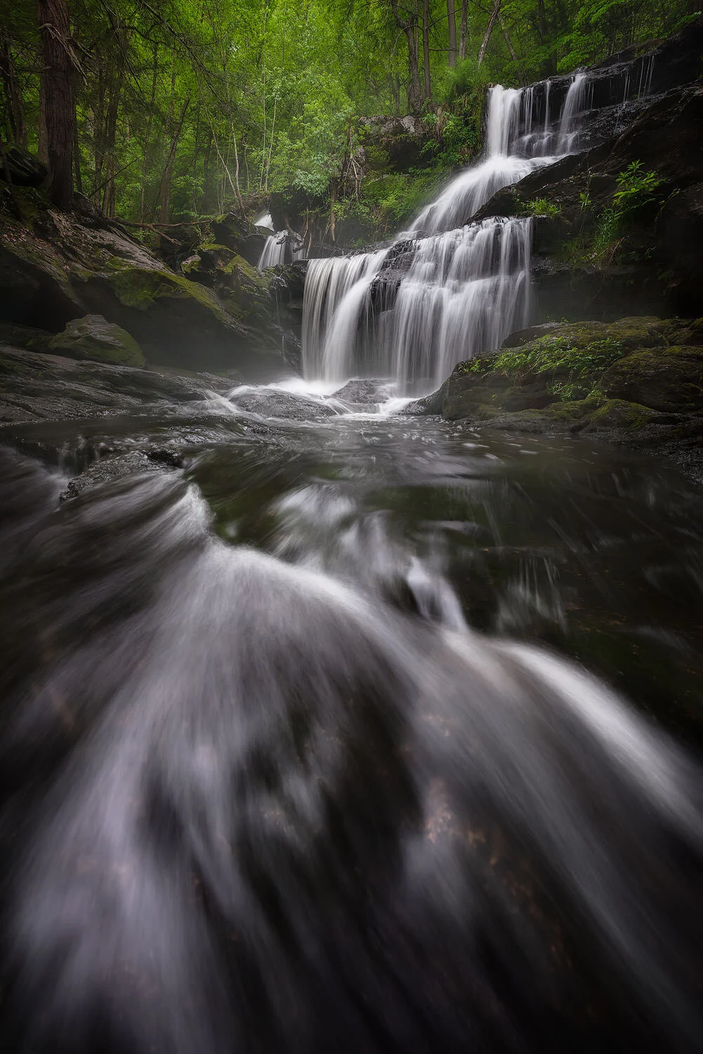 Spring At Garwin Falls