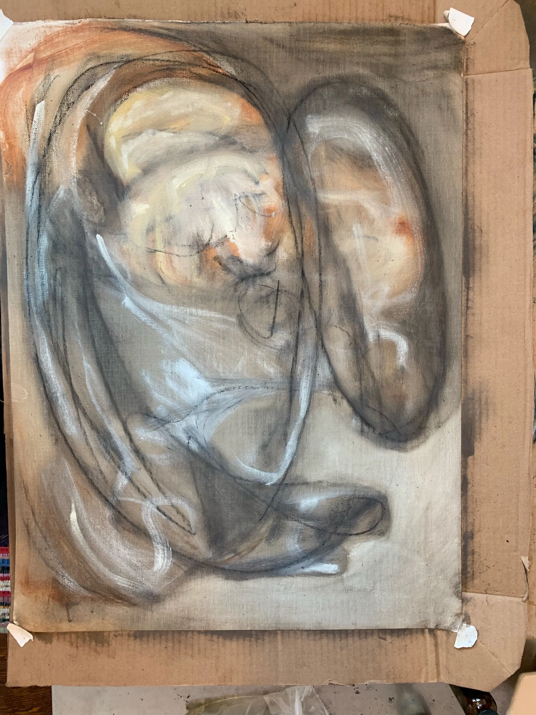 Letting the lines dictate.