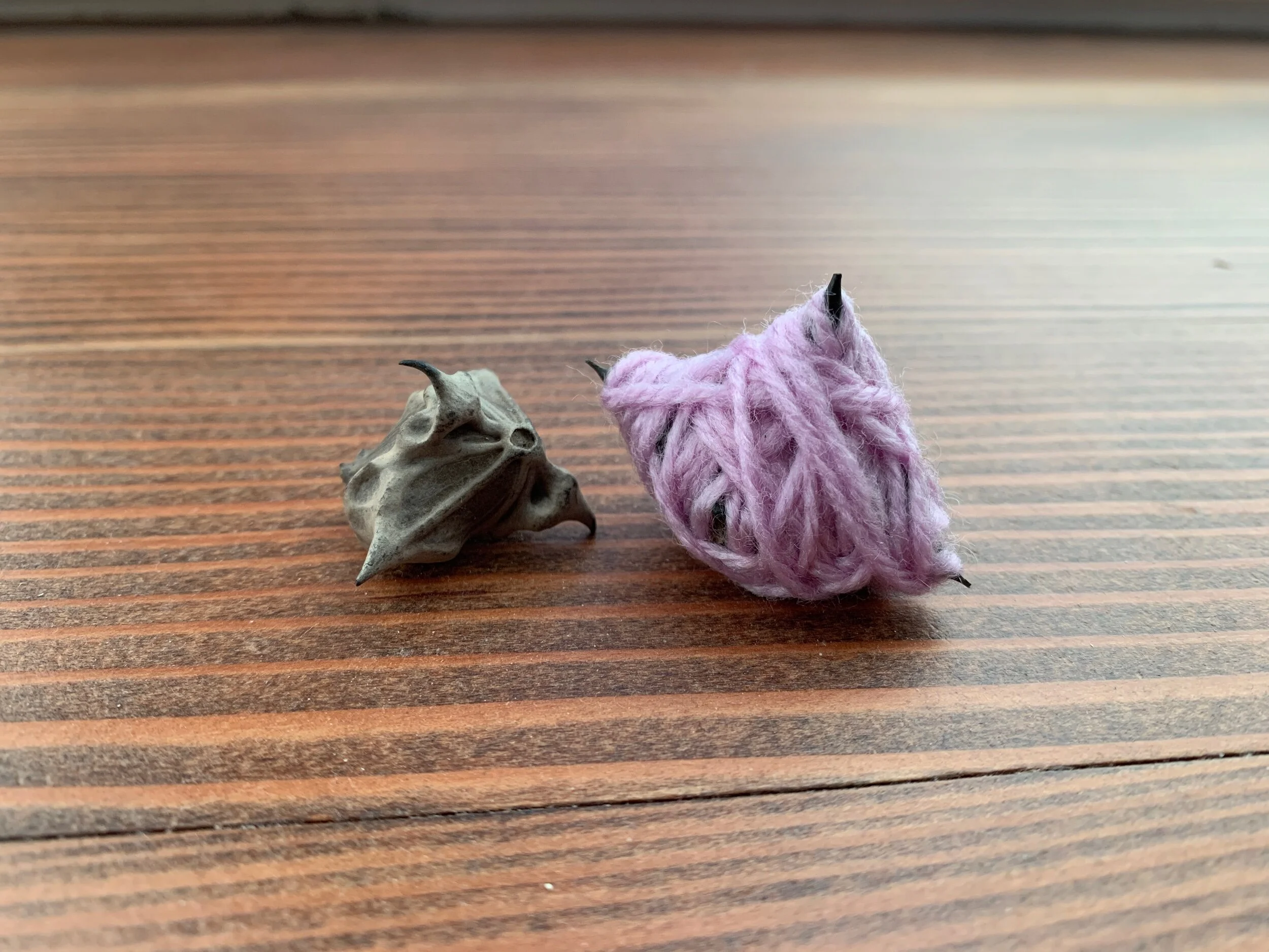 Wrapping sharp edges