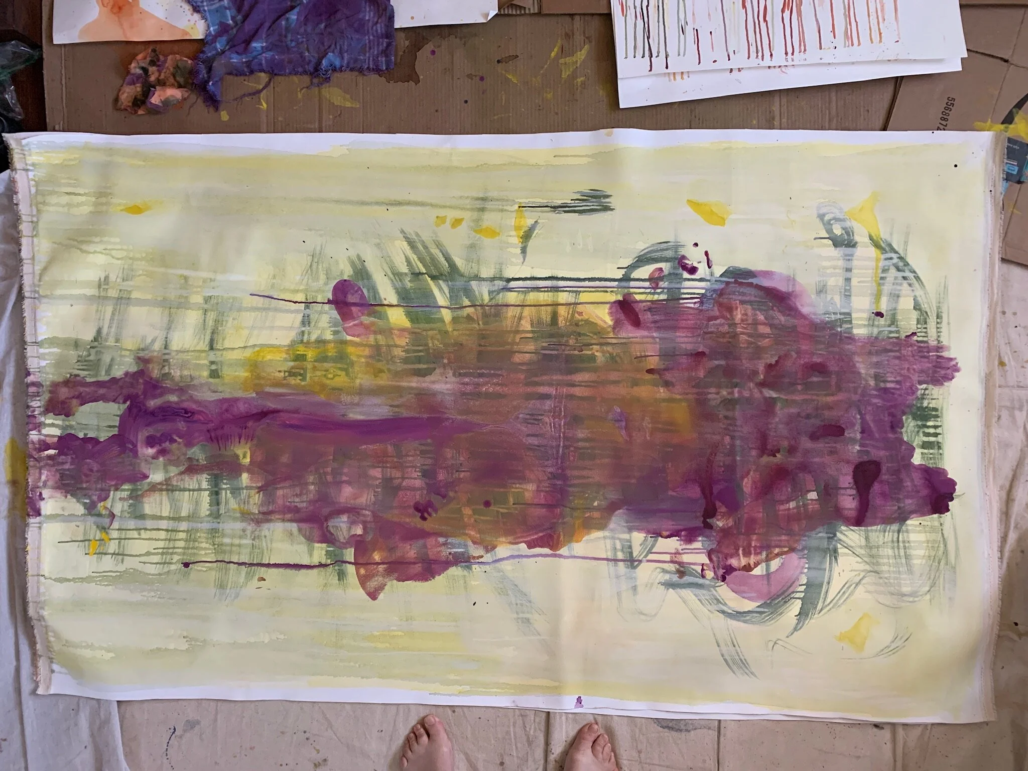 Physicality of paint