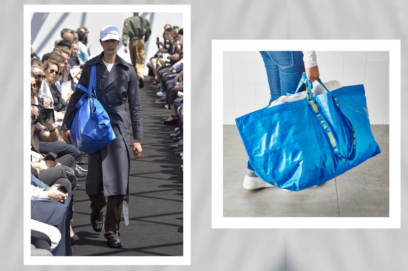 The Balenciaga Ikea-esque bag story isn't new