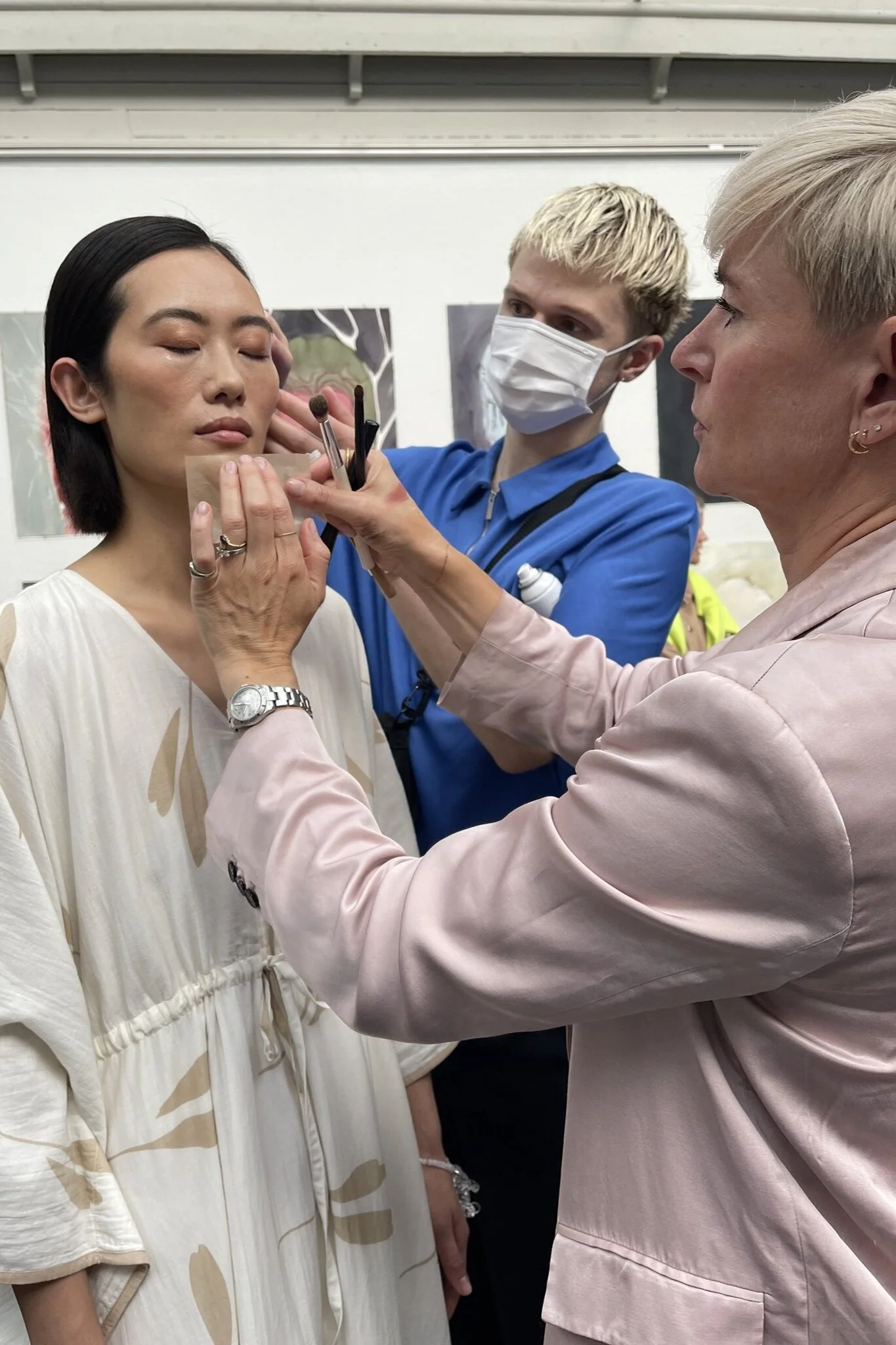 Skall Studio beauty makeup CPHFW SS22 Copenhagen Fashion Week