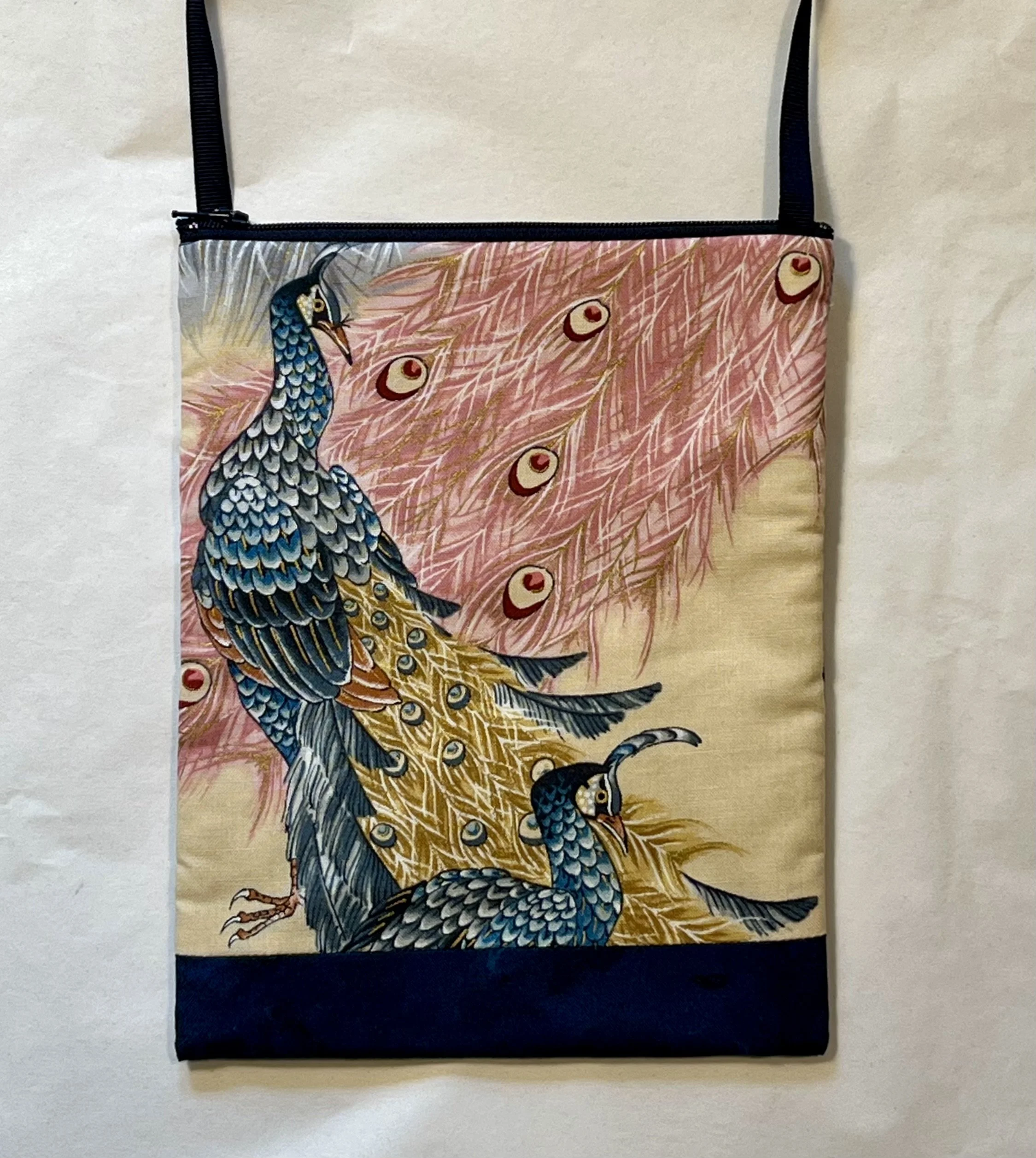 Hanako Pouch - Multi-colored Peacock