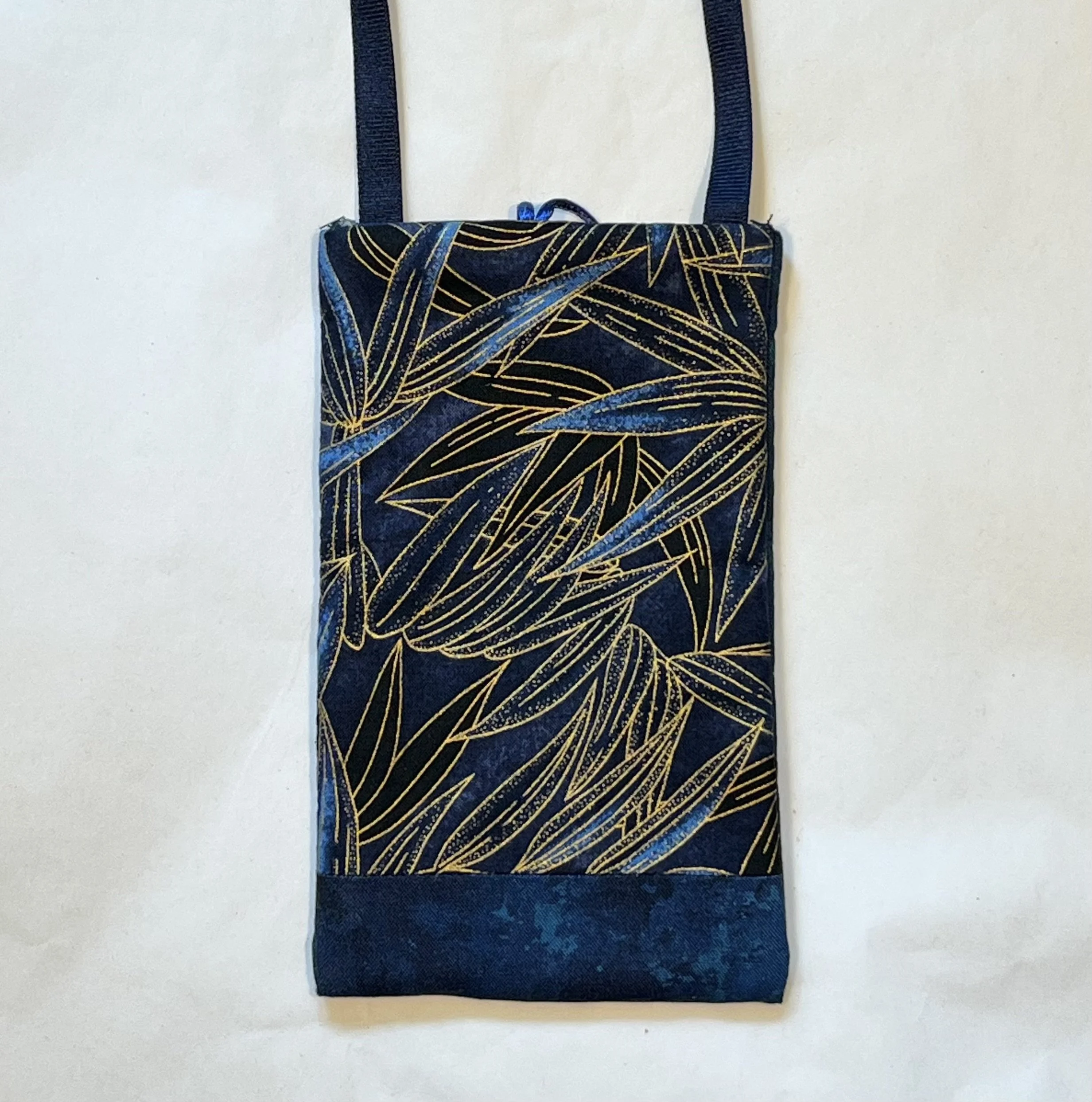 Cell Phone Holder - Blue Bamboo