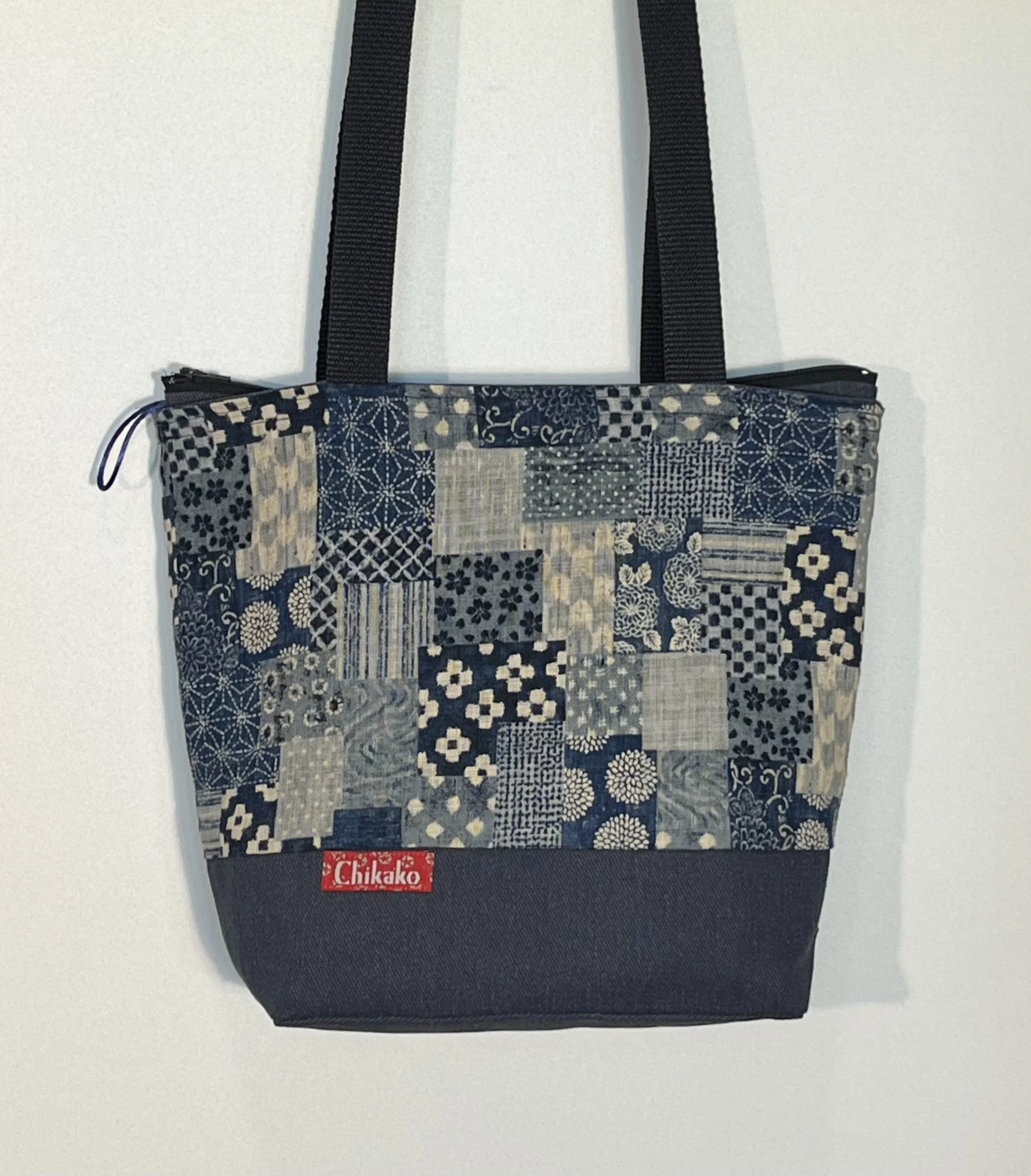 Chiyo Handbag - Blue Boro
