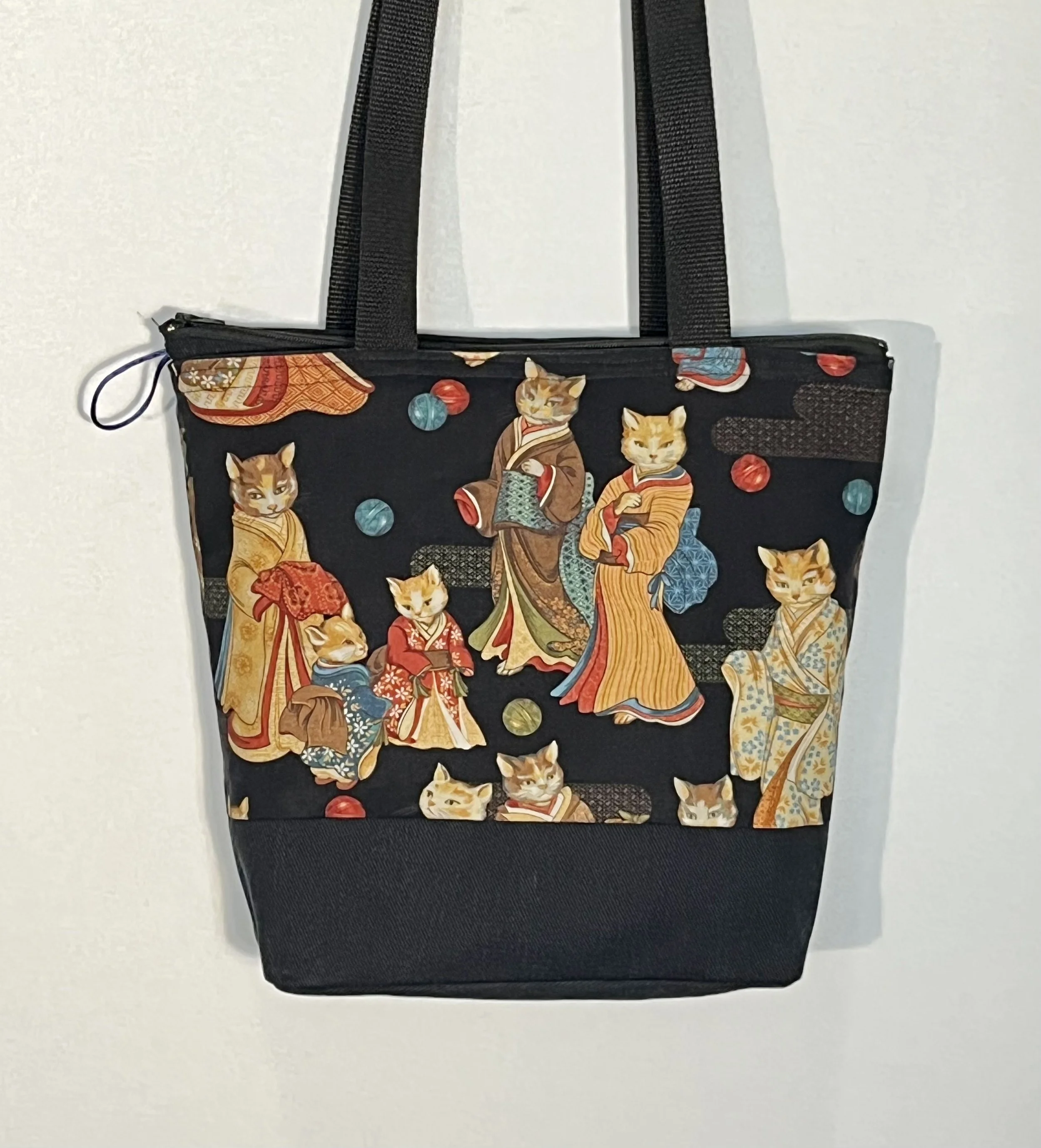 Chiyo Handbag - Cats in Kimonos