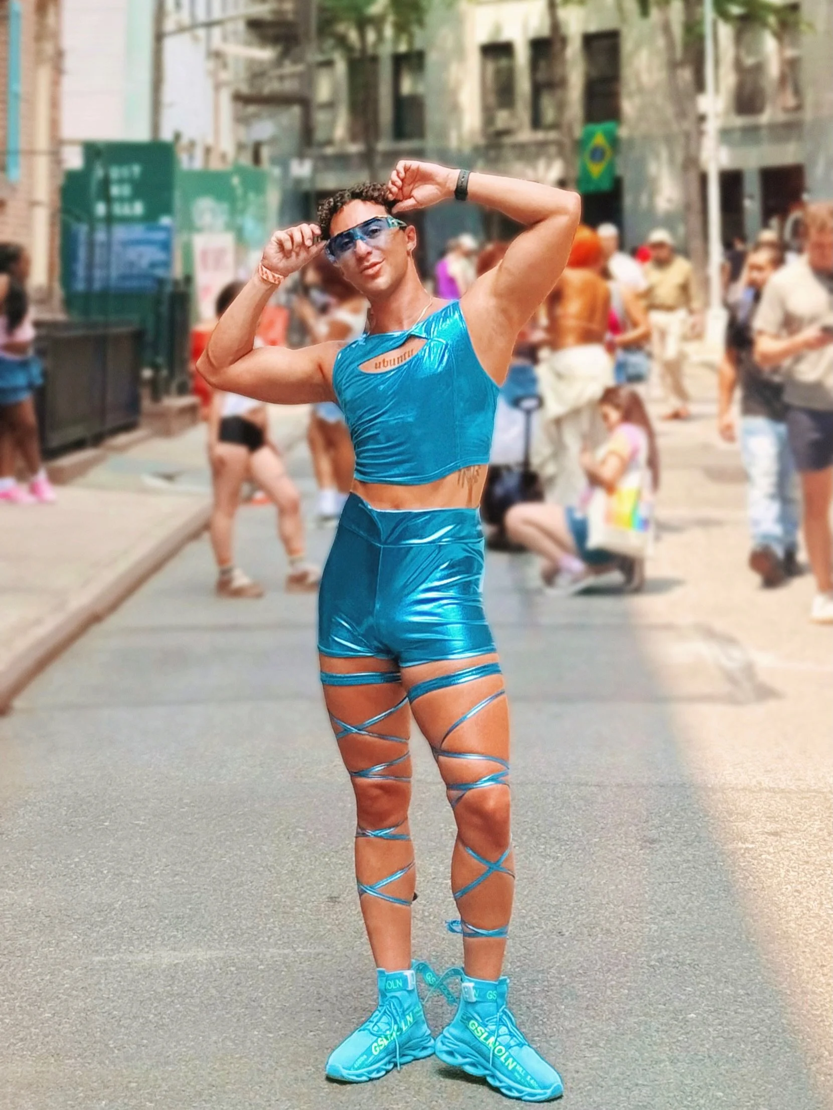Happy pride, I hope yall kikied more than Titi 🩵🩷💚
#pride #nycpride #powerpuffgirls