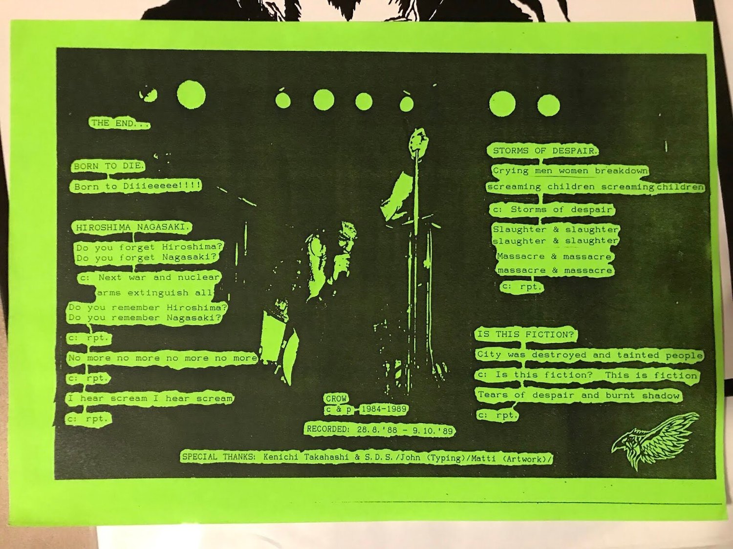 End of an era: How a small DIY label resurfaced Crow