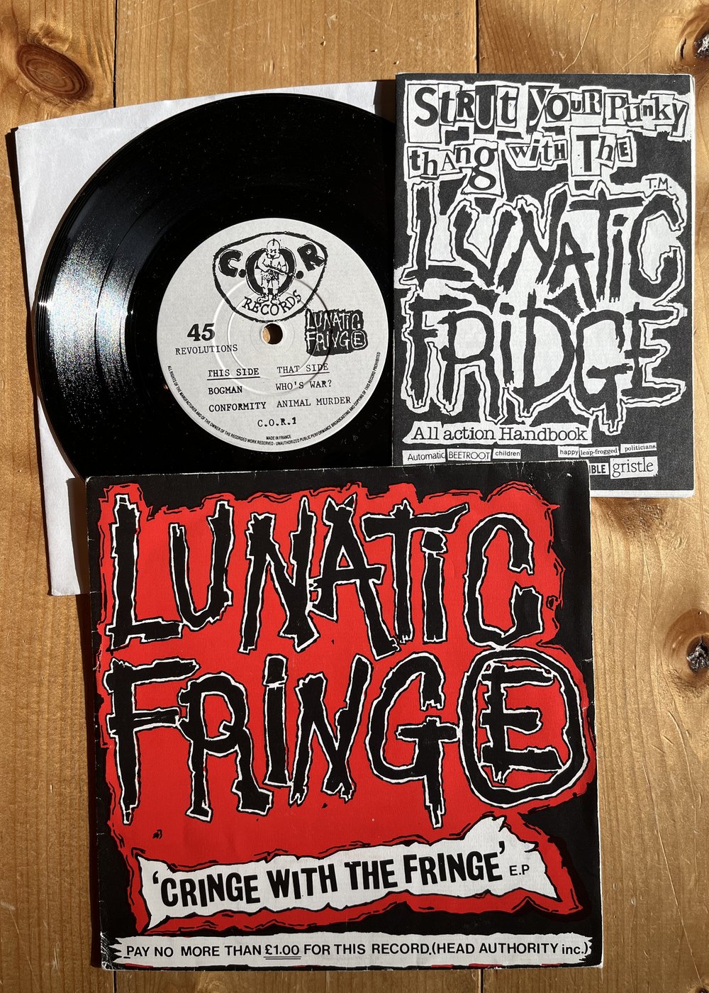 Lunatic Fringe - Cringe With The Fringe EP side A.jpeg