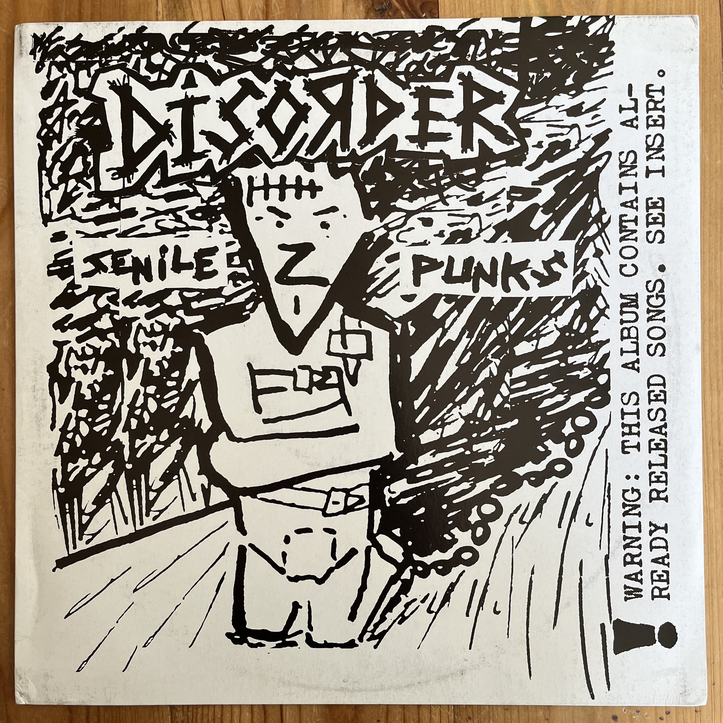 Disorder - Senile Punks LP - cover front.jpeg
