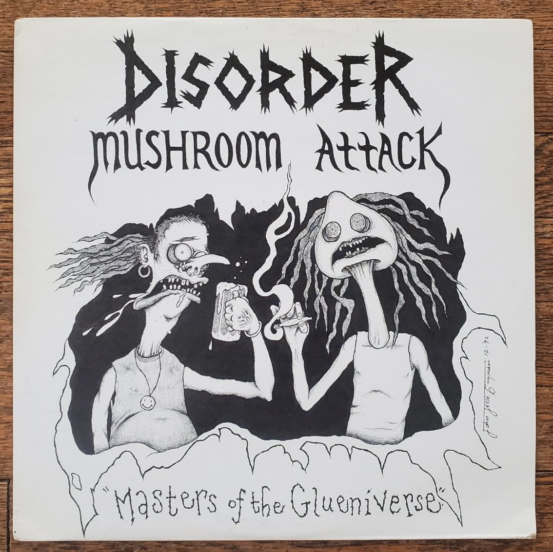 Disorder - Mushroom Attack - Masters Of The Glueniverse LP - cover front.jpeg