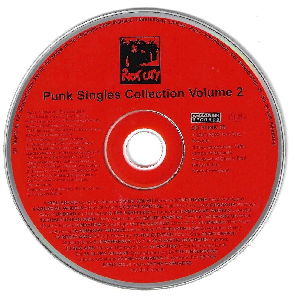 Riot City Records - The Punk Singles Collection vol. 2 on Anagram Records - 7.jpeg