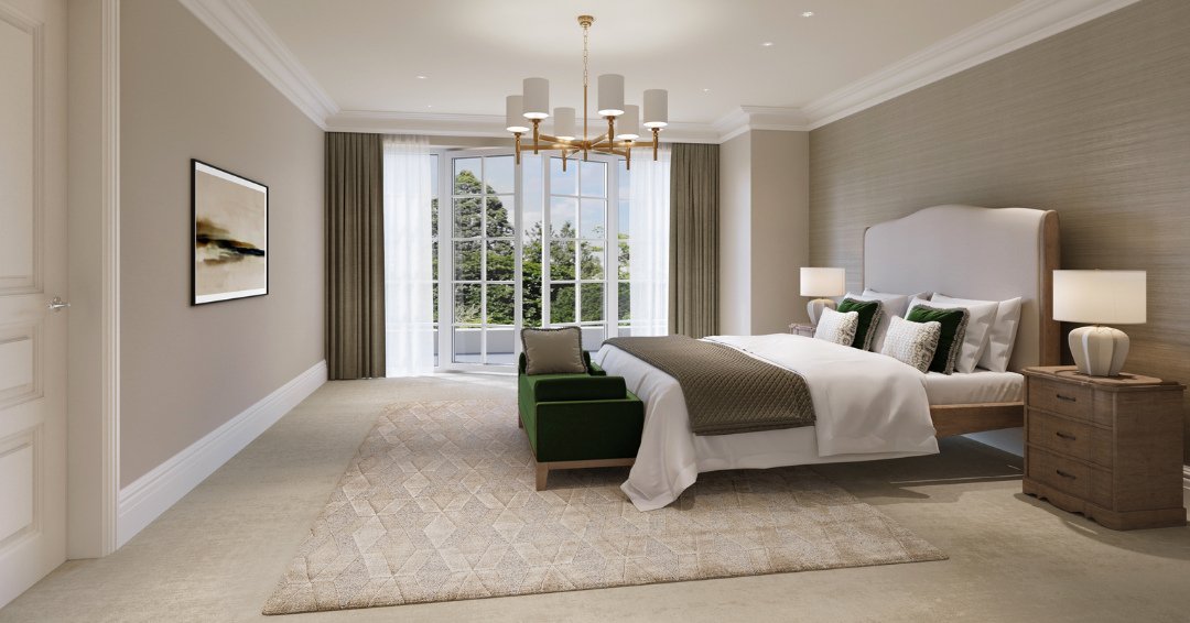 Light-filled. Tailored. Timeless.⁠
⁠
From soft morning light in the bedroom to a bathroom that feels like a private spa, every detail has been considered.⁠
⁠
A bespoke walk-in wardrobe completes the story - calm, crafted, and completely personal.⁠
⁠
