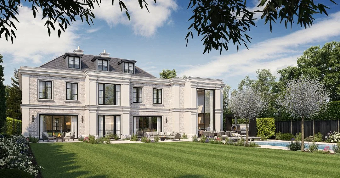 ✨ A vision of timeless elegance.⁠
⁠
From the landscaped gardens to the soaring double-height kitchen, Birchstone is designed for living beautifully, inside and out.⁠
⁠
#LuxuryArchitecture #BespokeDesign #SurreyHomes #DreamHome #ArchitecturalDesign #L