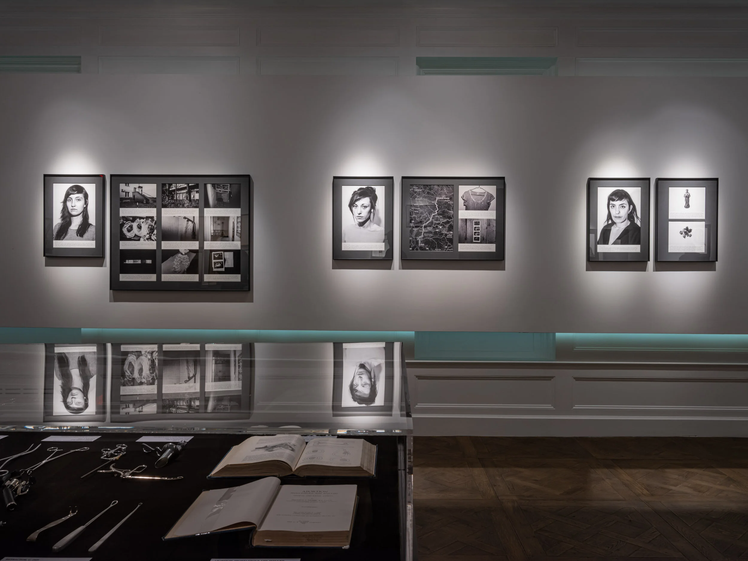Installation view, On Abortion and the Repercussions of Lack of Access. Image courtesy of Museum of Sex.