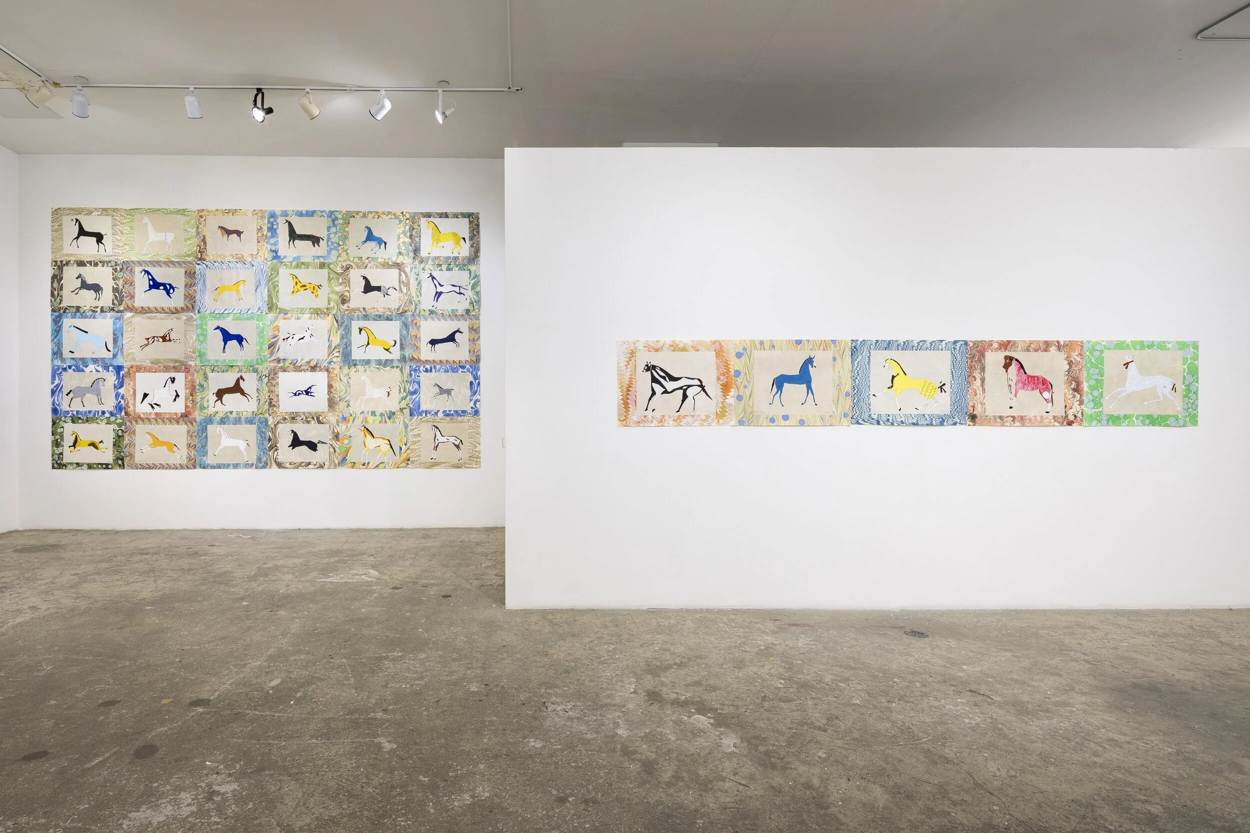  “Brings Good Horses” Installation View 
