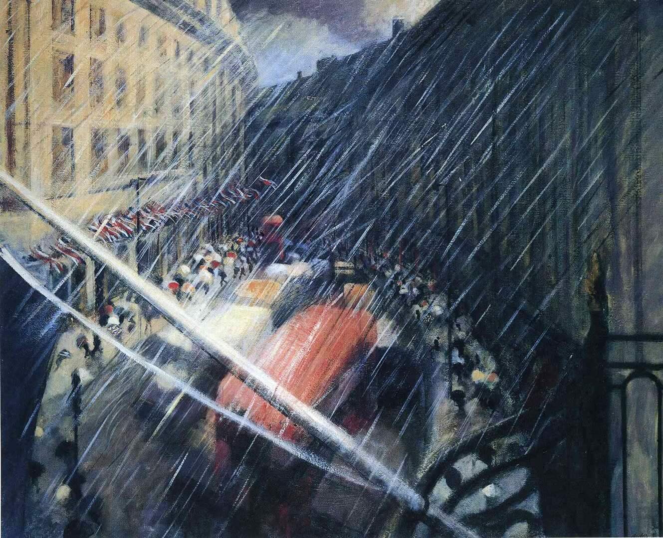 Sun and Rain over Regent St II (1988)