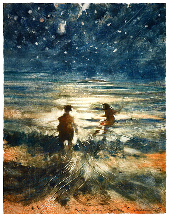 Stars and Sea at Night XII (2015)